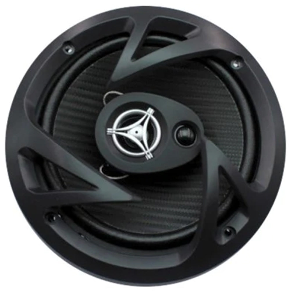 Power Acoustik EF.653 400 Watt 6.5 Inch 3-Way Car Speakers - High Performance Audio for Cars, Trucks & SUVs - Perfect for Road Trips & Daily Commutes