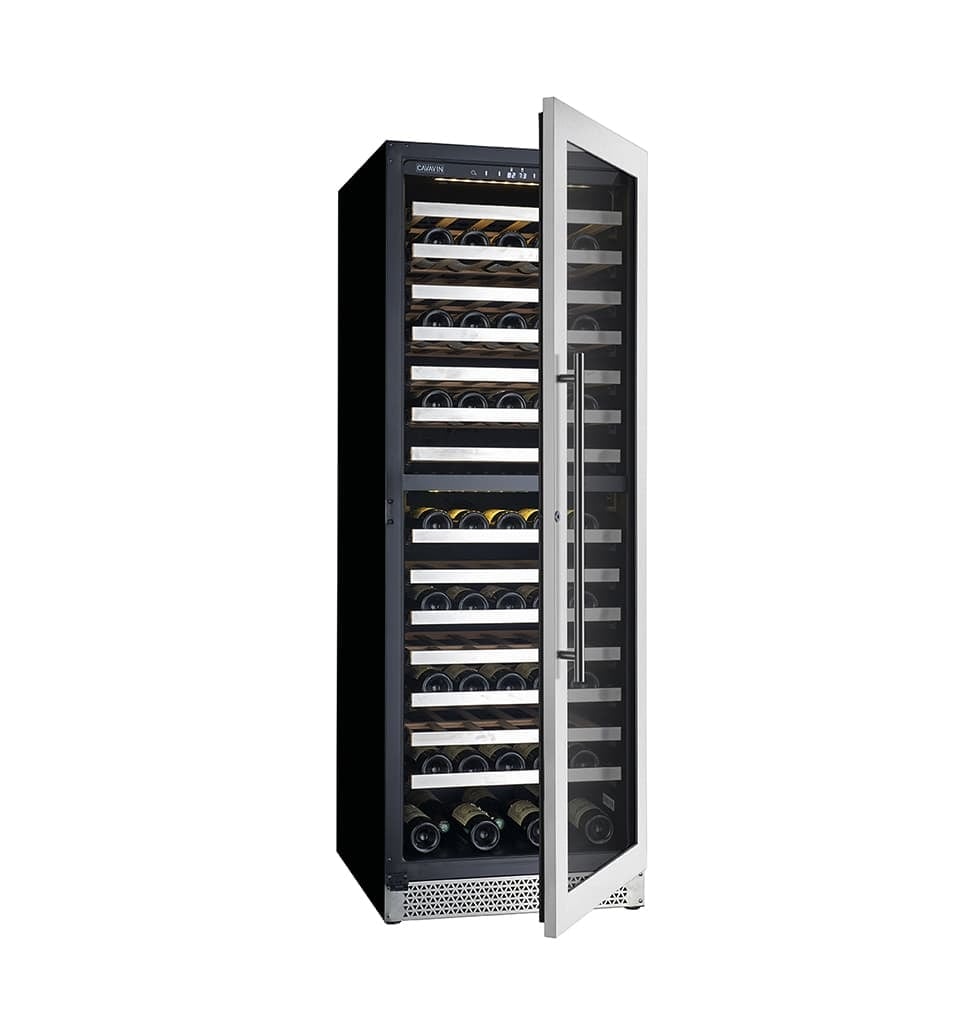Cavavin V 153WDZ Vinoa Collection 23 Bottle Stainless Steel Wine Cooler Refrigerator - Perfect for Home Bars, Restaurants, and Wine Cellars