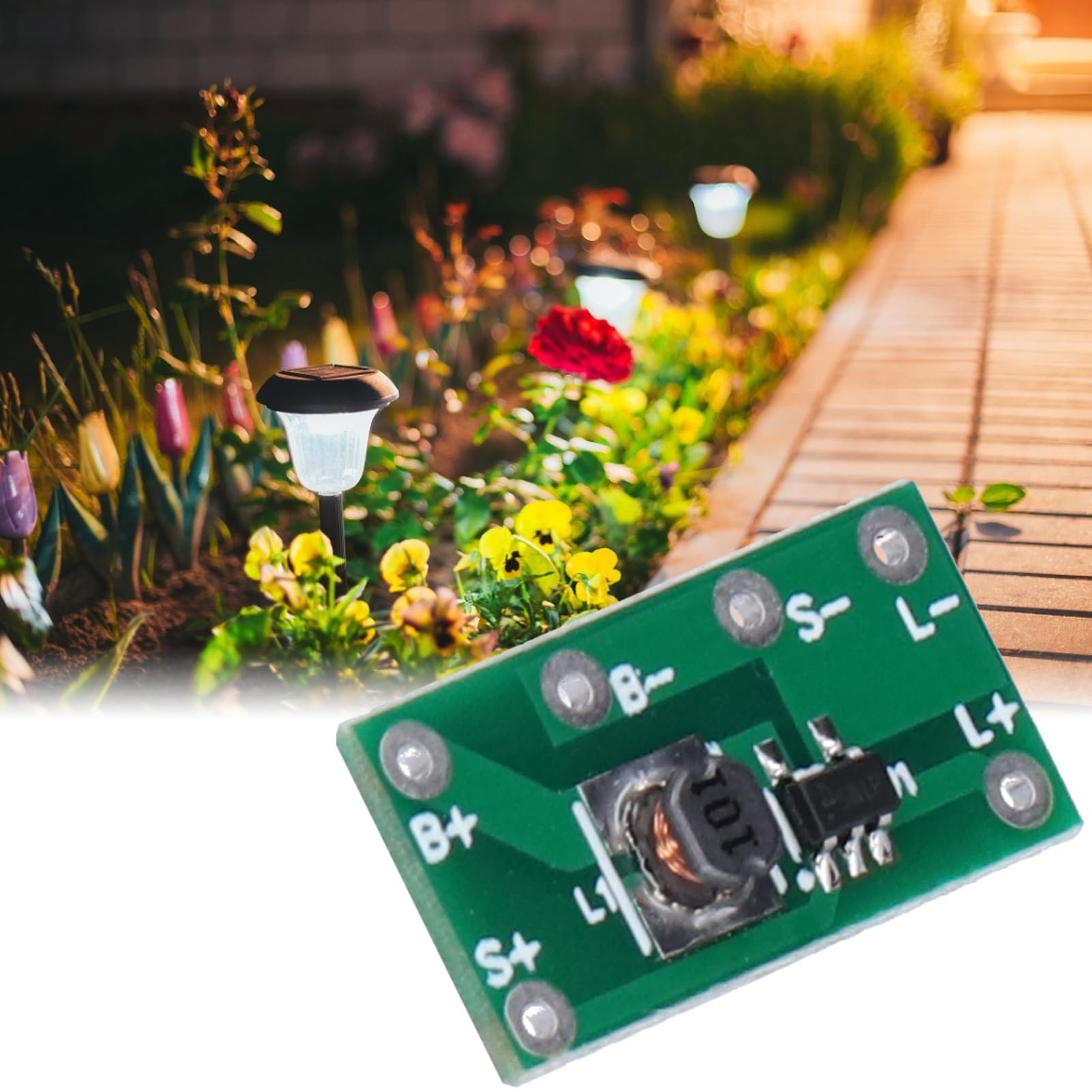 10pcs Solar Control Board Circuit Module - Auto ON/OFF Light Switch for Solar Landscape & Lawn Lights | DIY Solar Charging Panel for Garden, Pathway, Yard Decoration | Waterproof & Energy Efficient Outdoor Lighting Solution