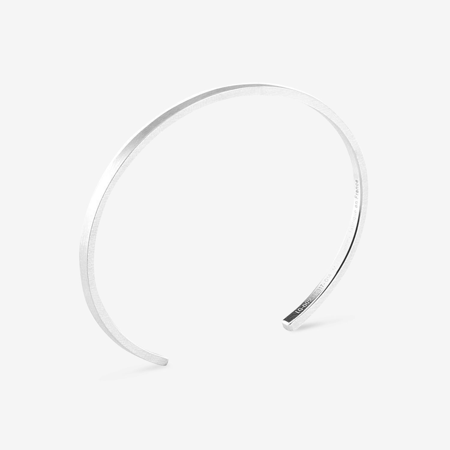 7g Brushed Sterling Silver Ribbon Bracelet for Women - Elegant Minimalist Jewelry Gift for Birthday, Anniversary & Special Occasions
