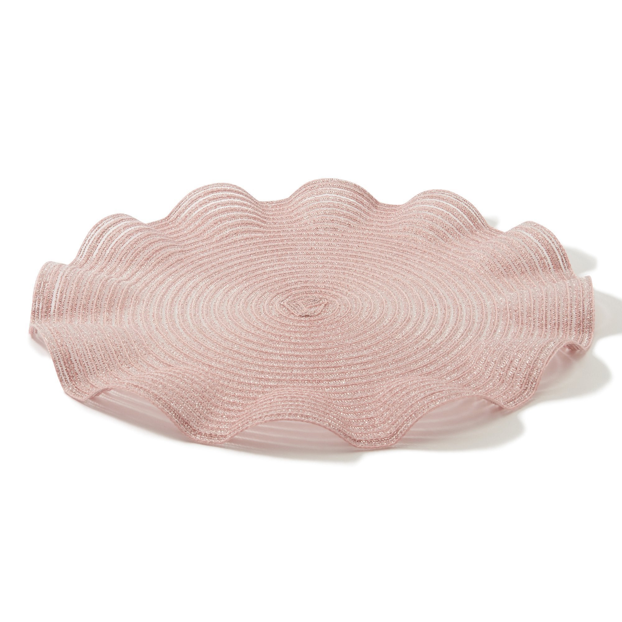 Furisu Non-Slip Lunch Mat Set of 2 - Soft Pink Waterproof Placemats for Dining Table, Kids Meals, Office Desk & Picnics