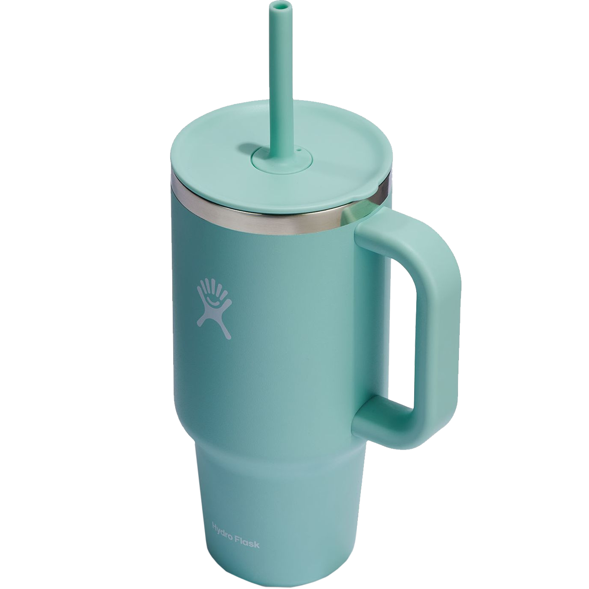 32 oz Insulated Stainless Steel Travel Tumbler with Lid & Straw - Leakproof Vacuum Flask for Hot & Cold Drinks - Perfect for Commuting, Camping, Hiking & Outdoor Adventures