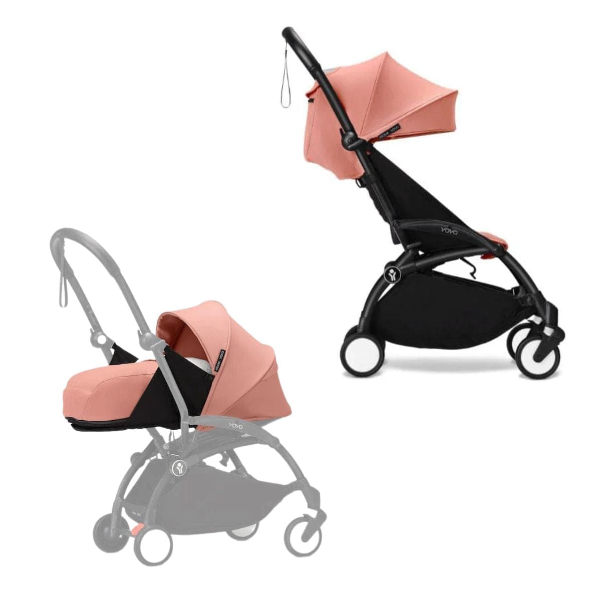 Stokke YOYO3 0+ & 6+ Complete Baby Stroller - Lightweight Compact Travel Stroller for Newborns to Toddlers | Perfect for Air Travel, City Walks & Everyday Use