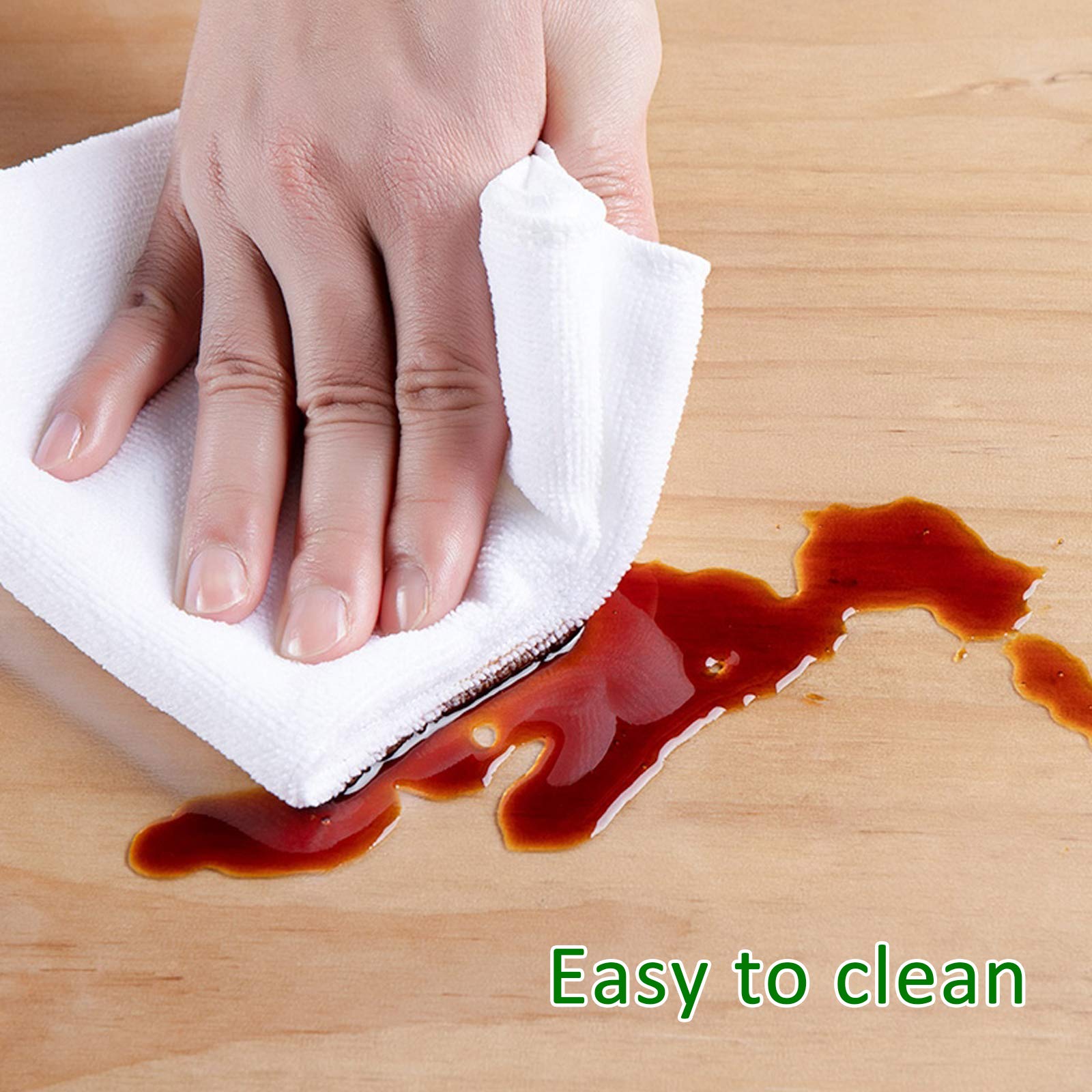 3mm PVC Waterproof & Heat-Resistant Clear Table Cover Protector - Round Transparent Tablecloth for Coffee Tables, Office Desks, Nightstands & Kitchen Dining - 45 Inch (115cm) Washable Table Mat for Daily Use & Entertaining