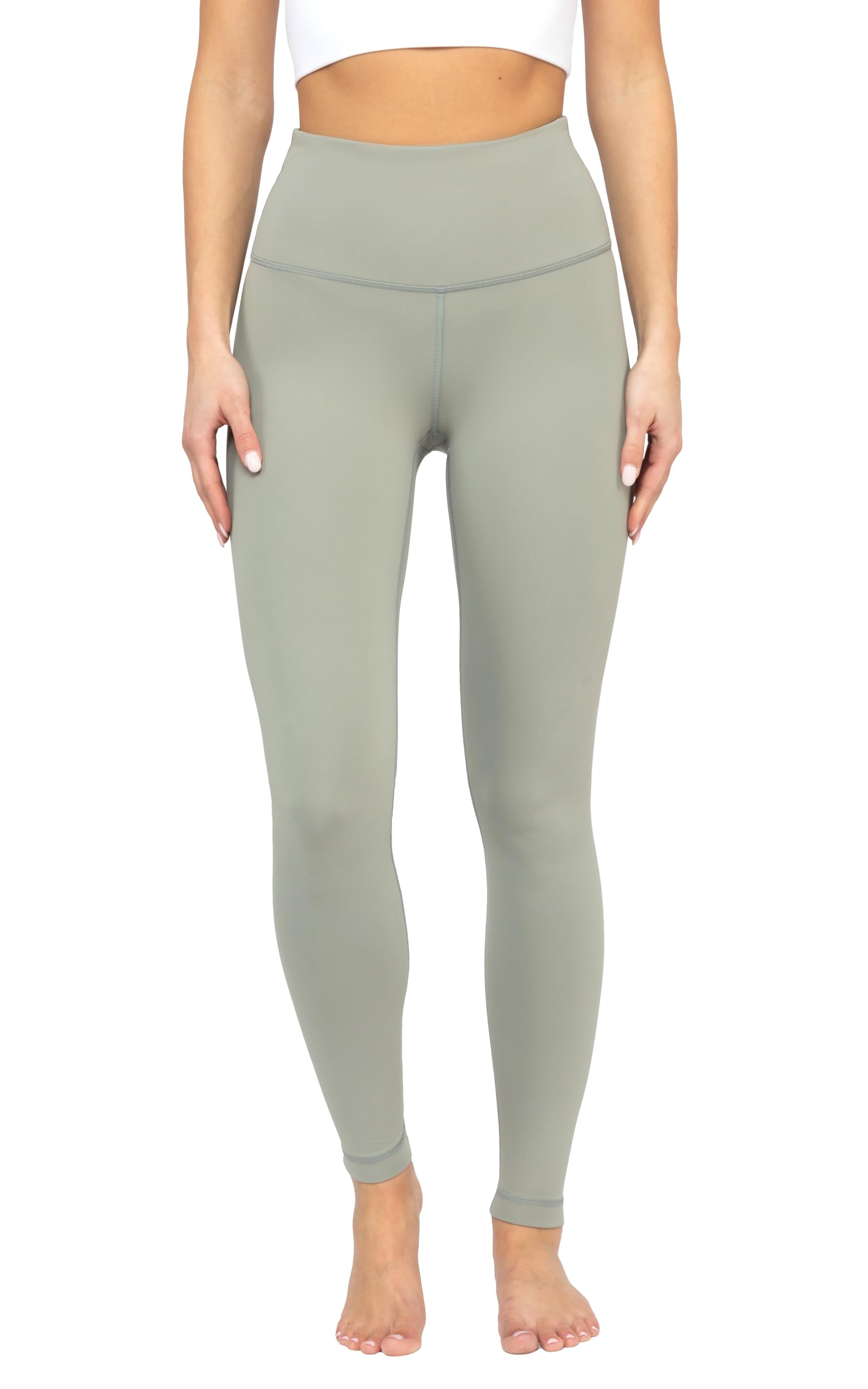90 Degree By Reflex High Waist Squat Proof Interlink Leggings for Women - Shadow - 2X | Workout, Yoga & Running Tights | Plus Size Activewear for Gym & Lounge