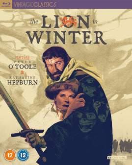Lion in Winter Blu-ray DVD | Classic Historical Drama Film | Perfect for Movie Nights & Collectors