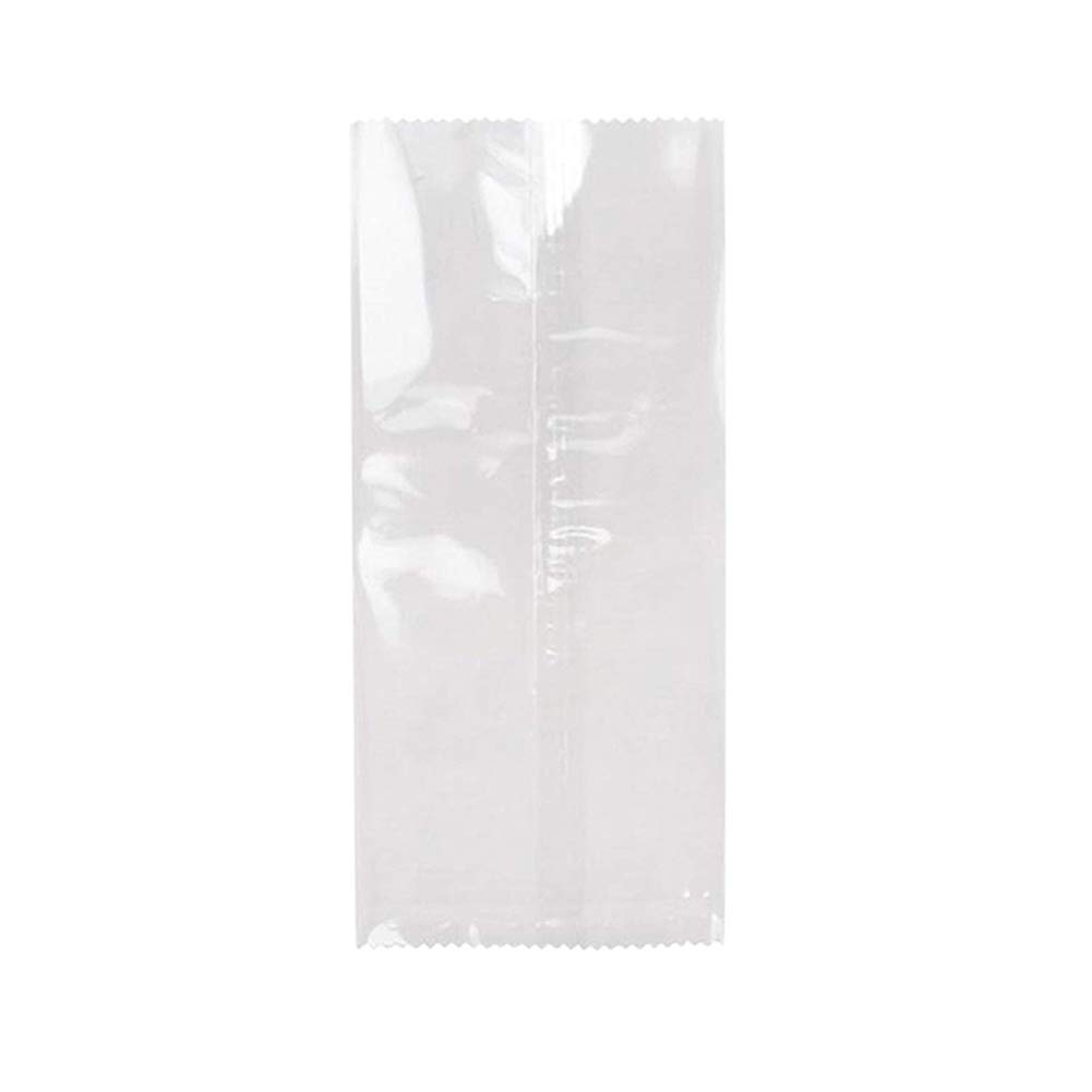 Naiyafly 100PCS Reusable Plastic Ice Bags - Clear Freezer Popsicle Bags for Ice Cream Storage, DIY Frozen Treats & Food Packaging - Perfect for Home, Party & Summer Snacks