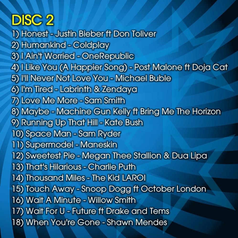 Mr Entertainer Karaoke Chart Hits Update Summer 2022 - Latest Popular Songs for Home Parties & Entertainment