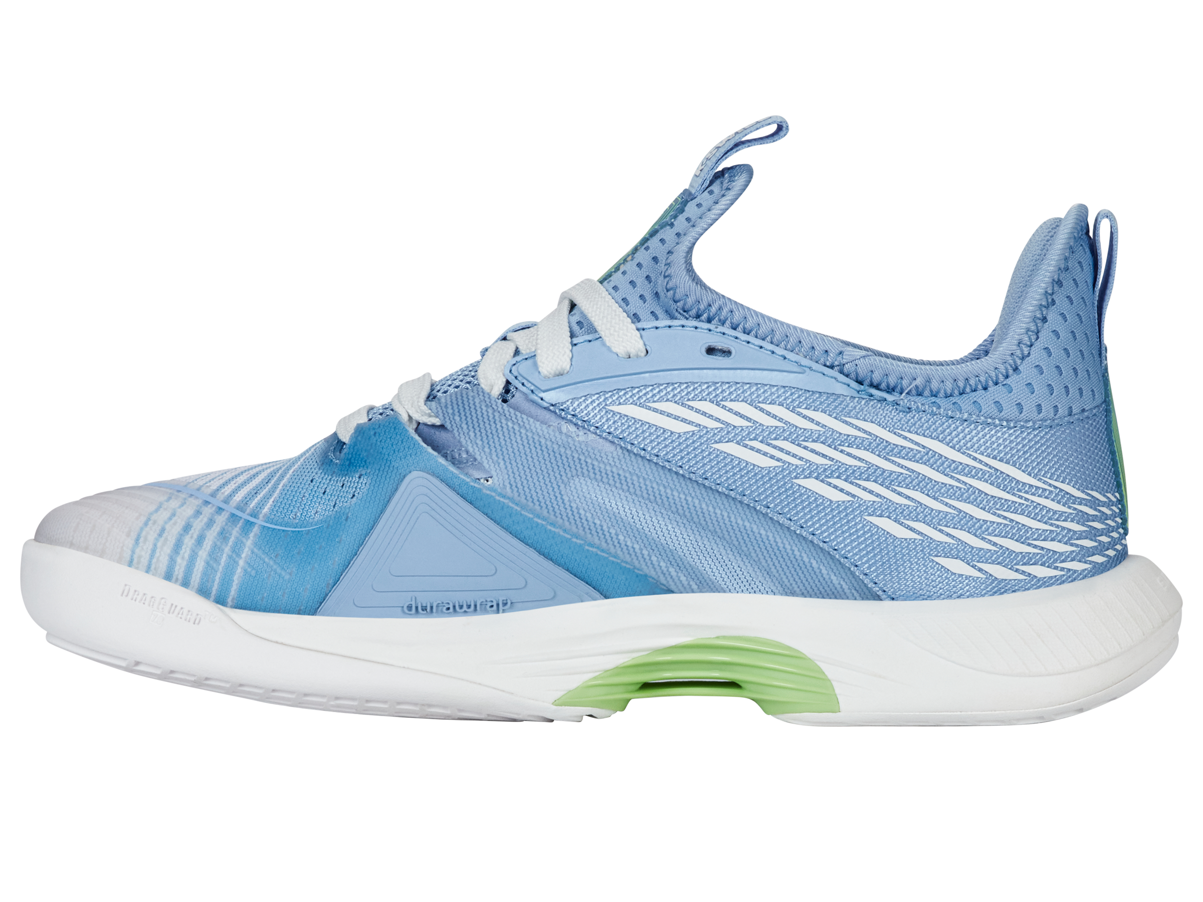 SPEEDTRAC Running Shoes for Men - 126 M | Lightweight & Breathable | Lucent White/Dutch Canal/Paradise Green | Perfect for Jogging, Gym & Daily Wear