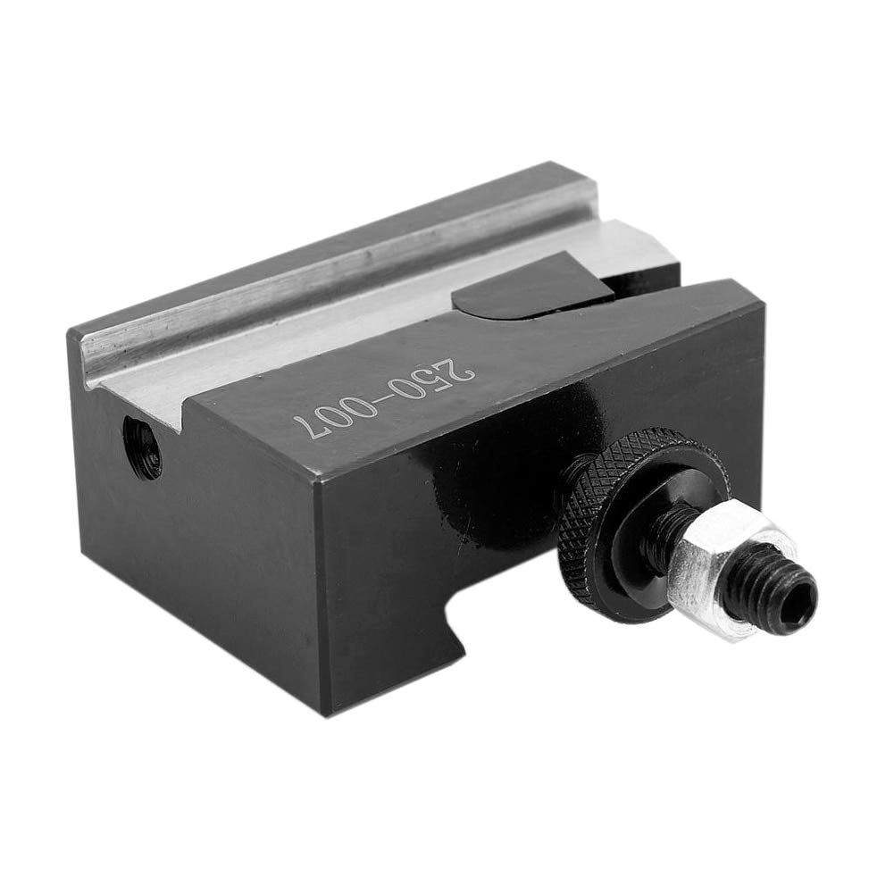 Quick Change Lathe Tool Holder 250-007 - Turning, Facing & Parting Blade Tool Holder for Metalworking & Woodworking - Perfect for CNC Machines, DIY Projects & Professional Workshops