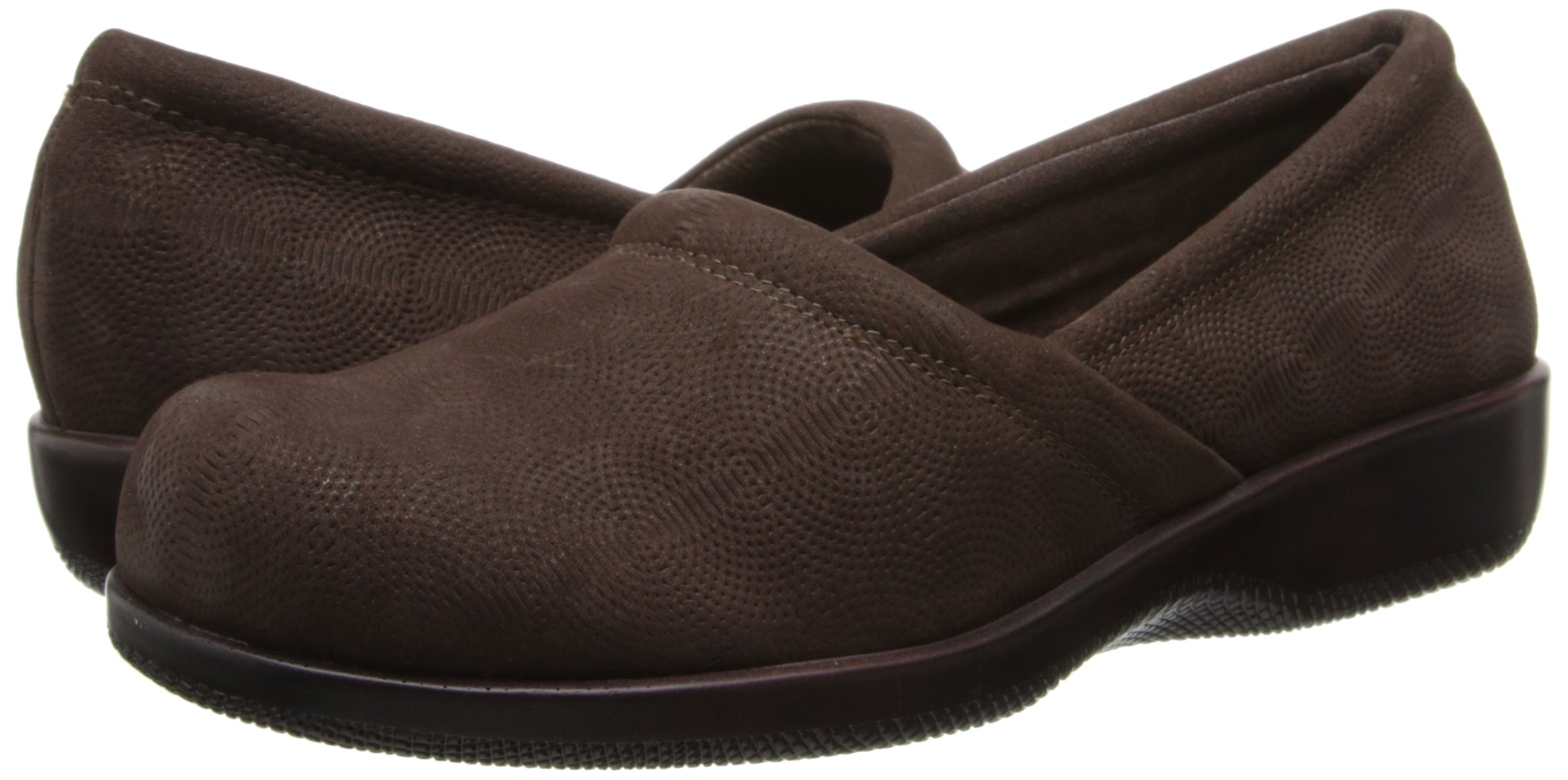 SoftWalk Women's Adora Mule - Comfortable Slip-On House Shoes for Women with Arch Support - Perfect for Indoor Relaxation, Nursing, and Casual Wear