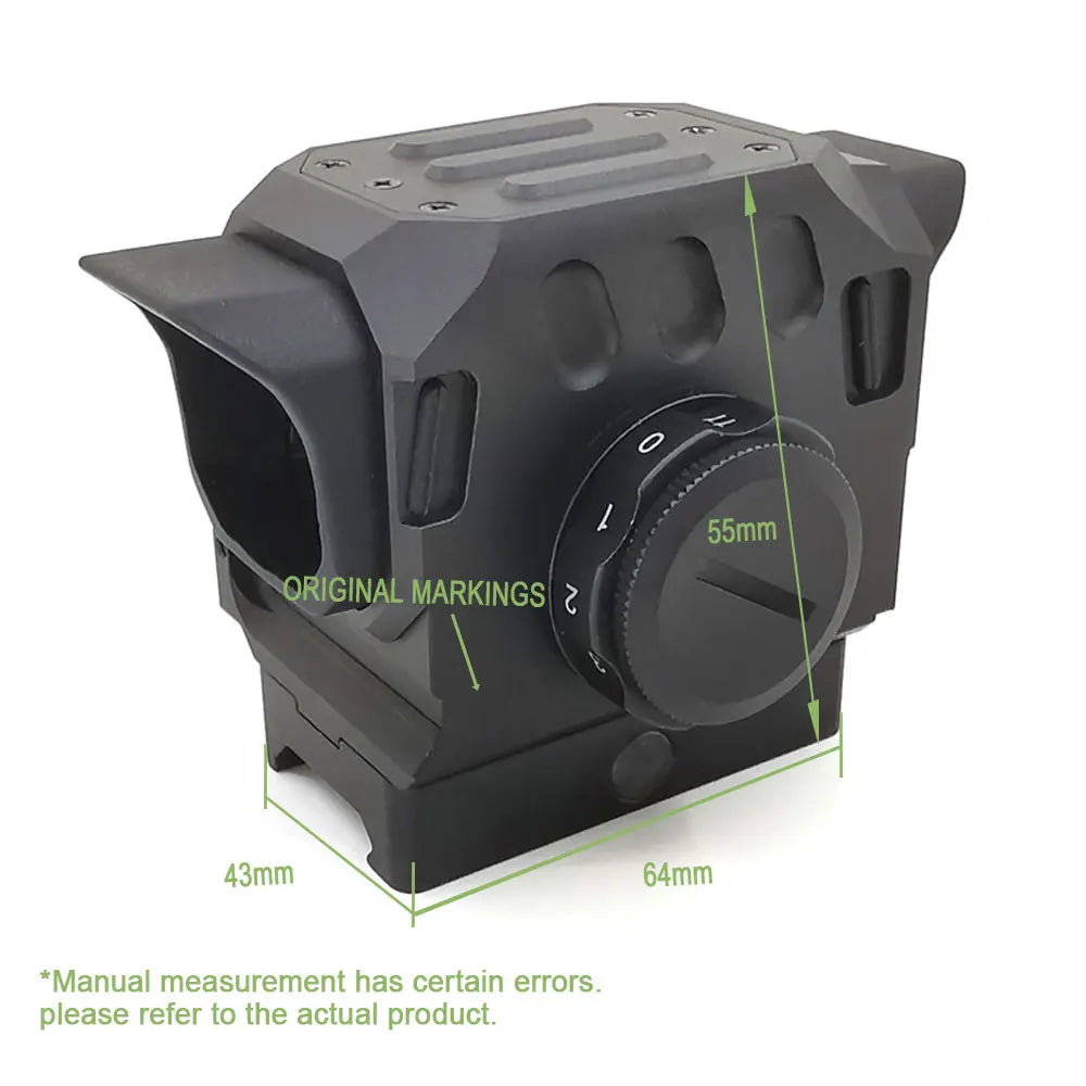 SOTAC GEAR Hunting Scope DI EG1 Red Dot Sight Holographic Reflex Optical Sight for 20mm Rail - Perfect for Hunting, Tactical Shooting & Outdoor Adventures