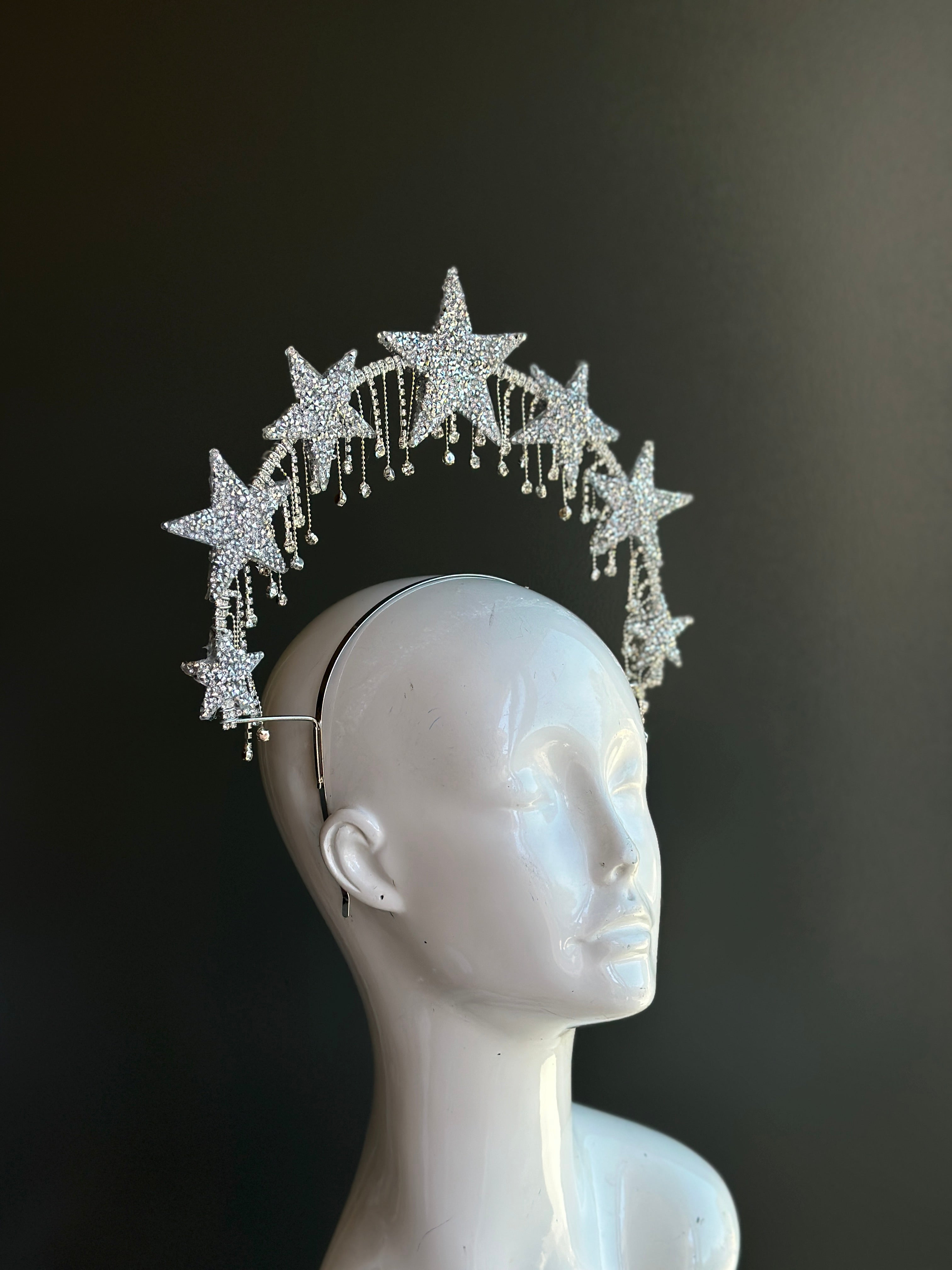 Celestial Crown Star Halo Headband - Sparkling Hair Accessory for Women & Girls | Perfect for Weddings, Parties, Cosplay & Festival Outfits