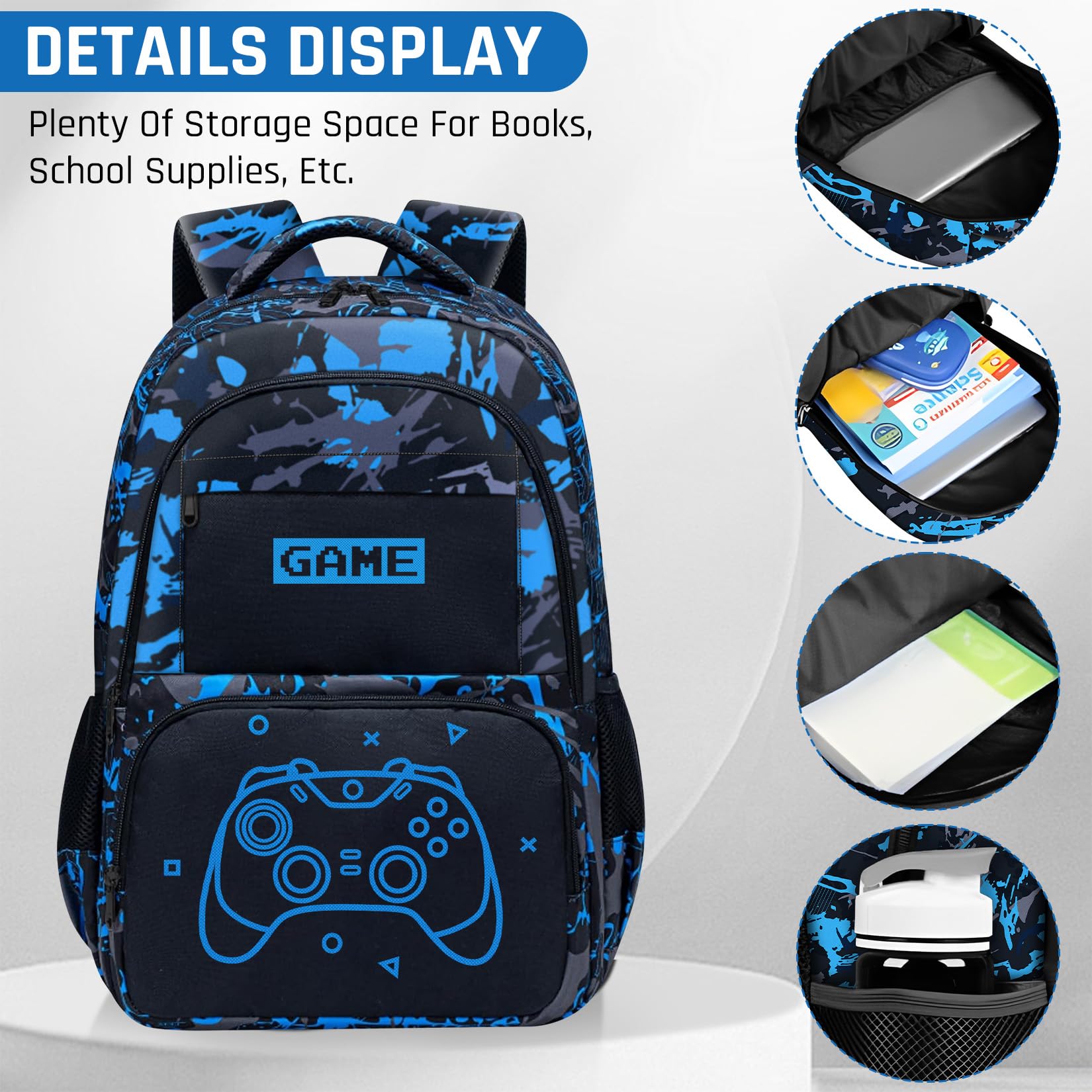 Glow in The Dark Backpack for Boys & Girls - 17