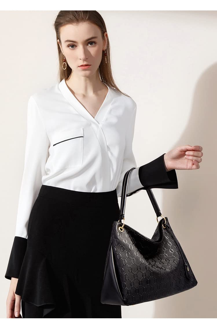 Stylish Women's Handbag Set - 4-Piece Shoulder Bags, Totes & Satchels for Work, Travel & Everyday Use | Fashionable Hobo Purses & Matching Accessories