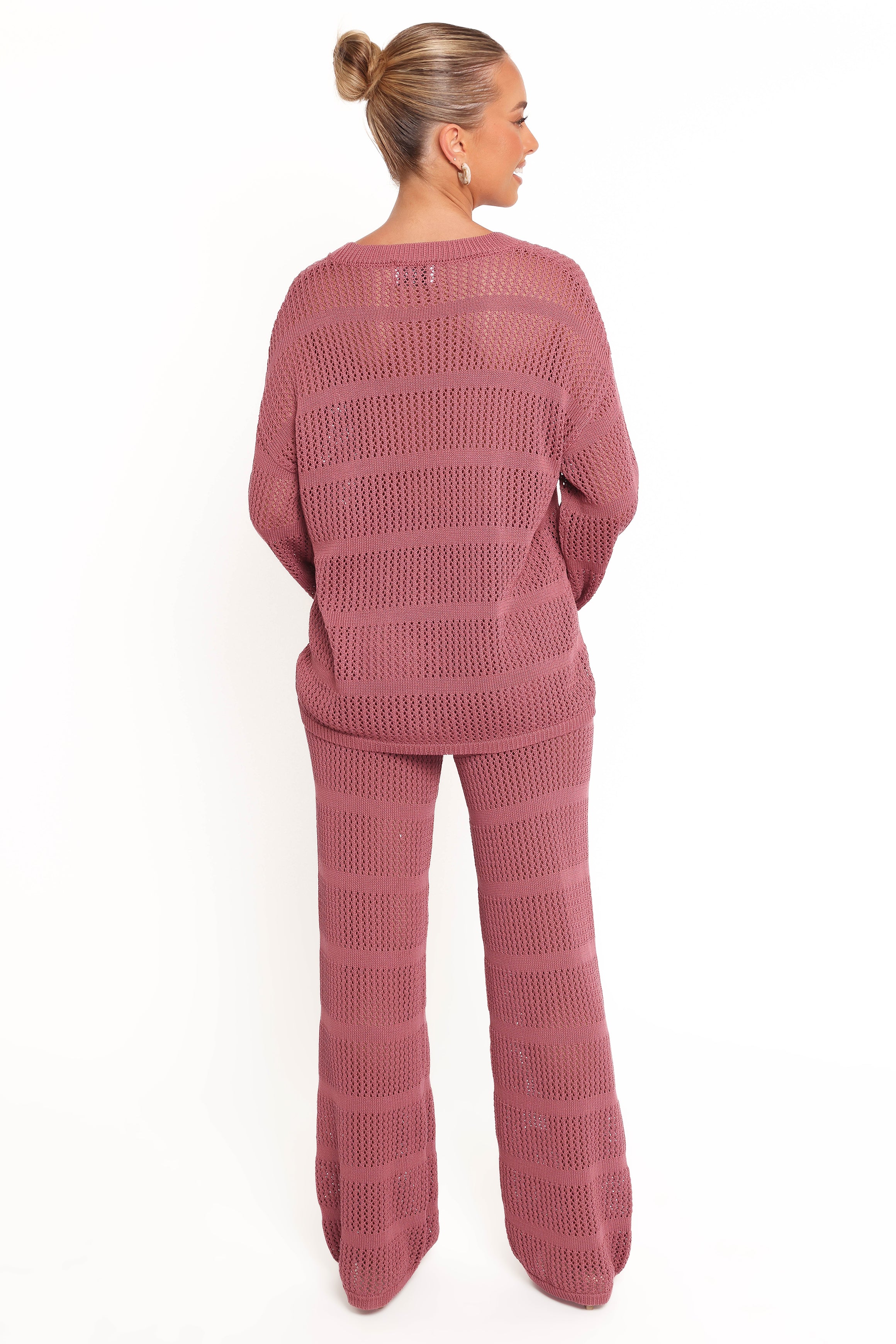Crawford Pant in Rose - Stylish Women's Casual Pants for Everyday Wear & Office Outfits