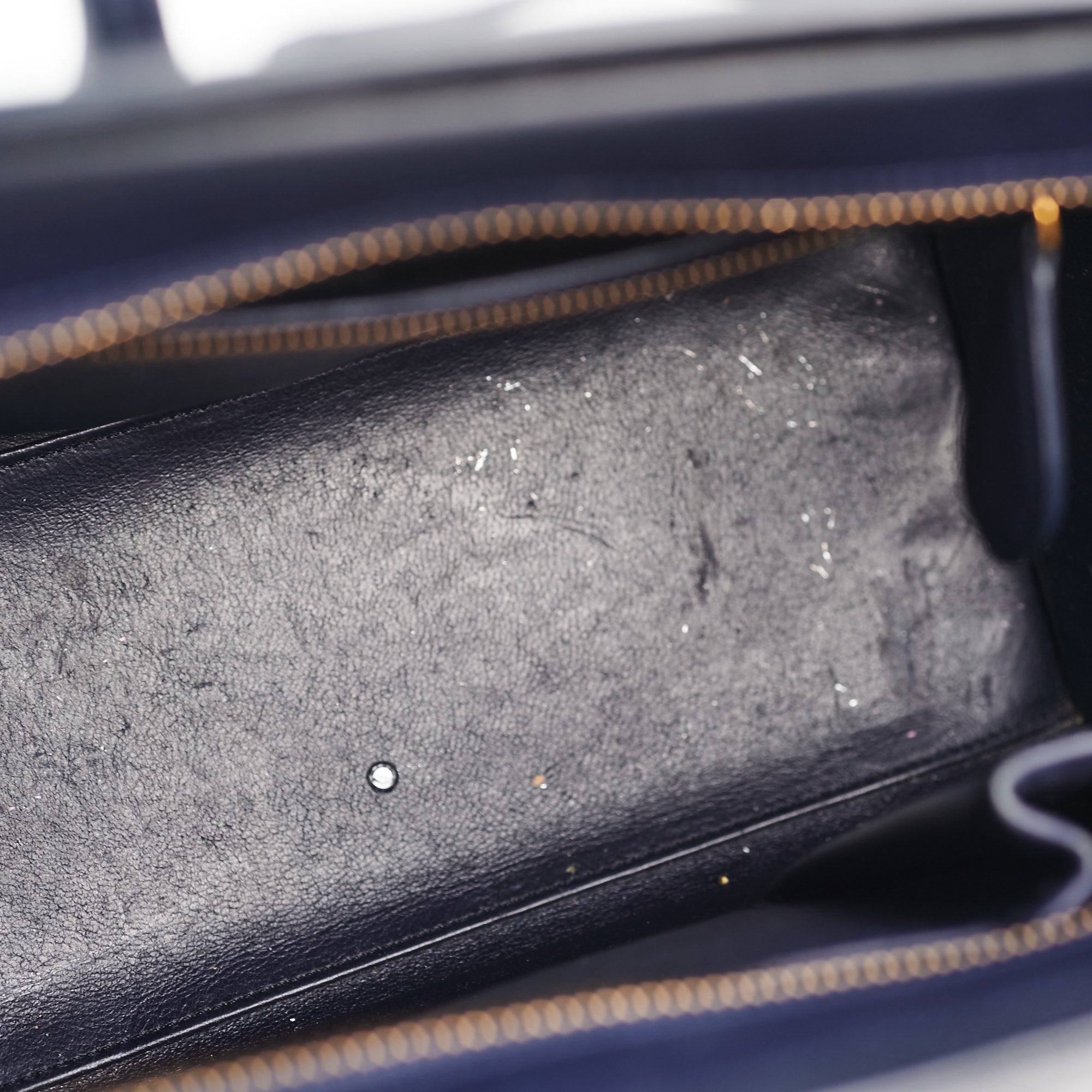 Celine Micro Luggage Bag in Navy Blue | Premium Leather Crossbody Handbag for Women | Perfect for Work, Travel & Everyday Use