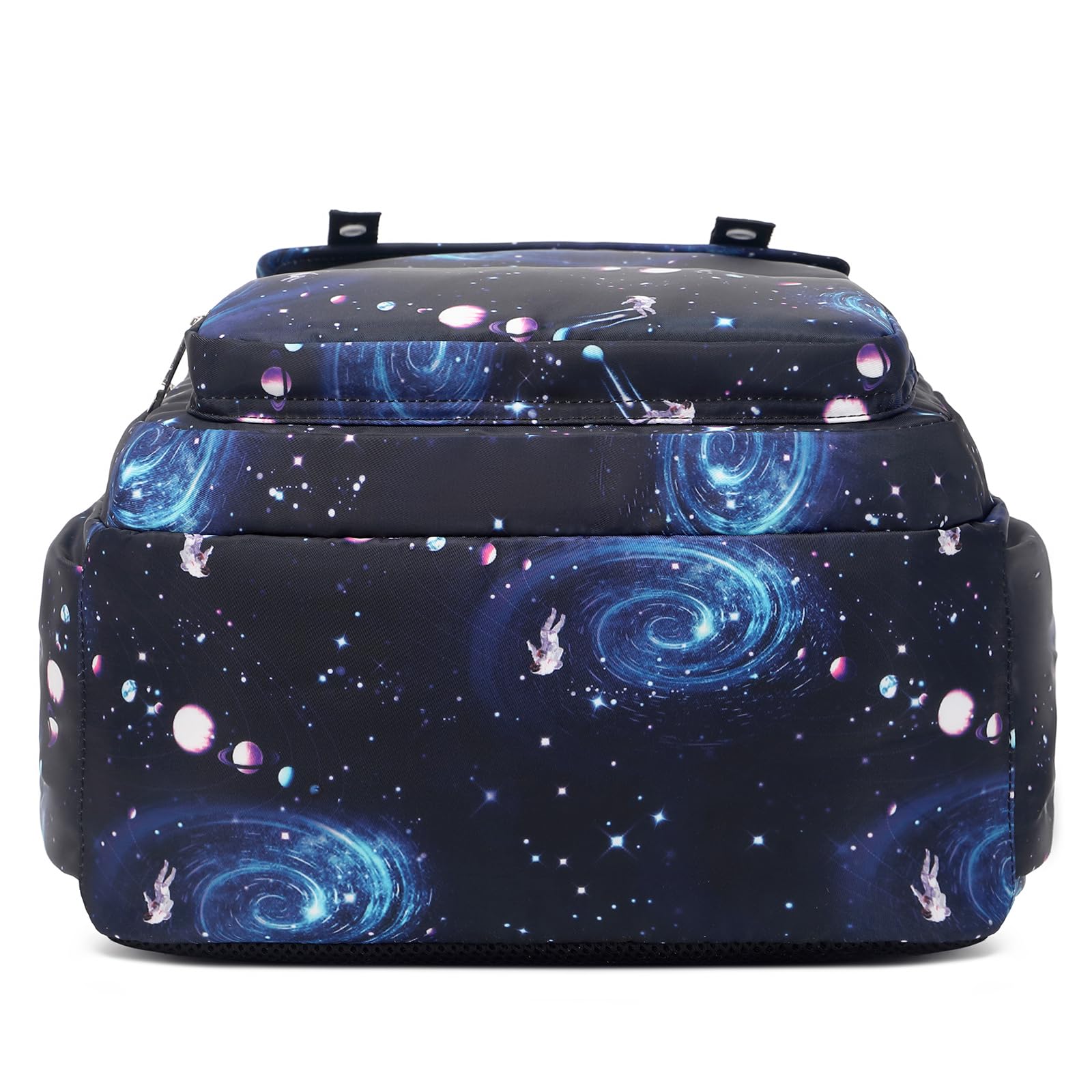 Galaxy Print School Backpack for Boys with Lunch Box - Lightweight Water Resistant Kids Backpack for Elementary & Middle School - Perfect for Daily Use, School Trips & Outdoor Adventures