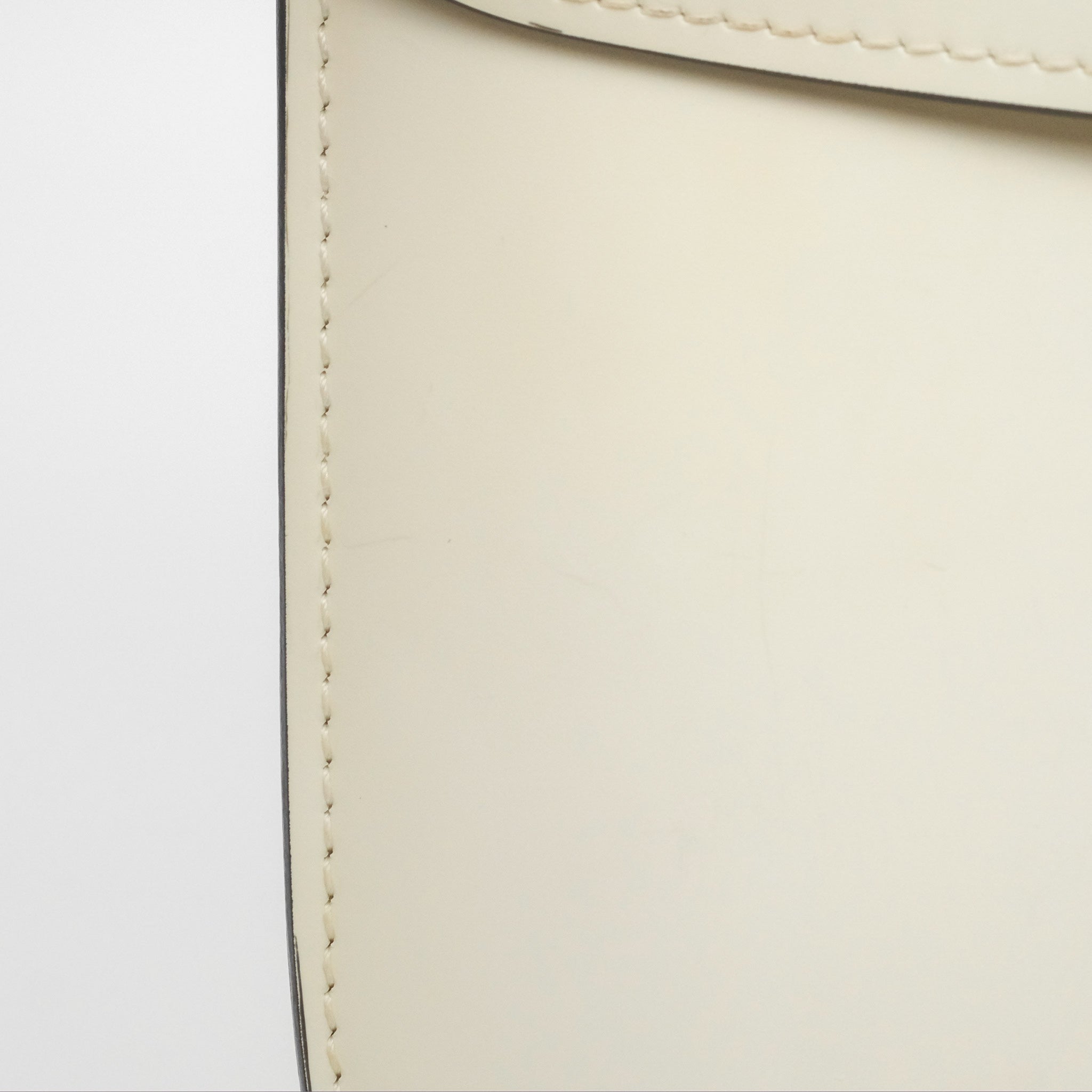Celine Medium Classic Box Bag in White Patent Leather with Gold Hardware - Elegant Crossbody Purse for Women, Perfect for Work, Travel & Evening Events