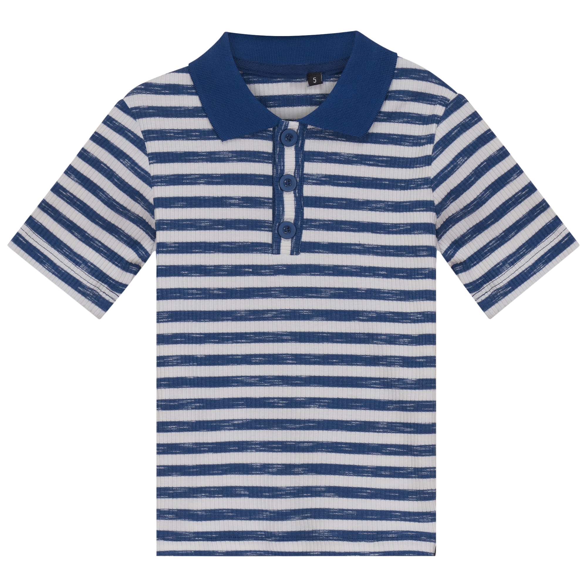 Men's Striped Short Sleeve Polo Shirt - Casual Summer Golf & Outdoor Wear - Breathable Cotton Blend for Comfort