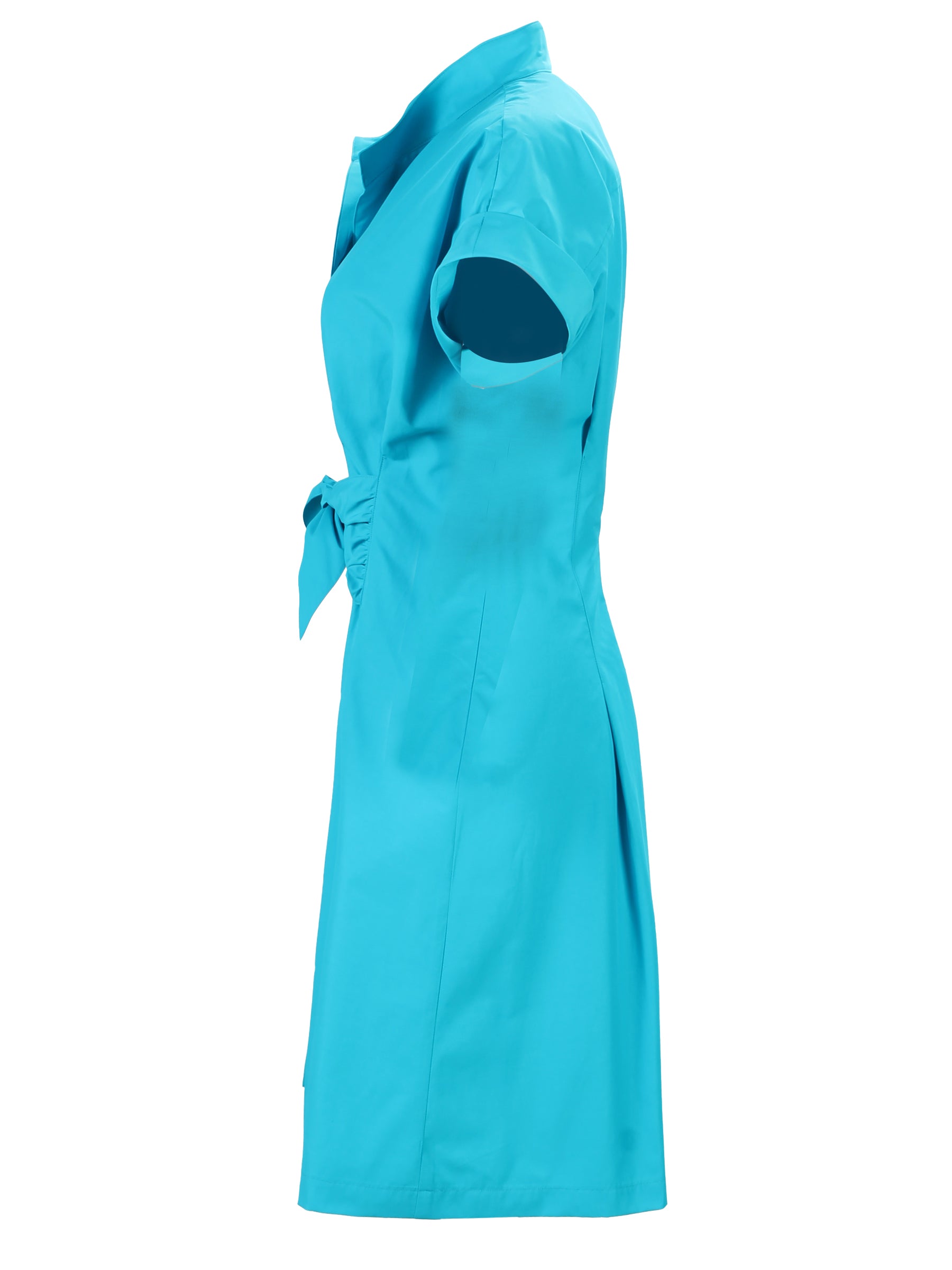 Rocky Shirt Dress for Women - Blue & White Striped Casual Dress for Game Day, Sports Events & Everyday Wear