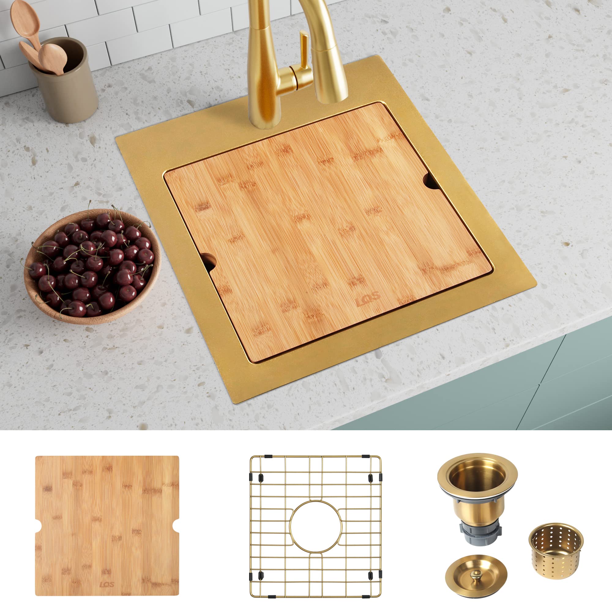 Premium Stainless Steel Kitchen Sink Garbage Disposal Flange & Stopper - 15