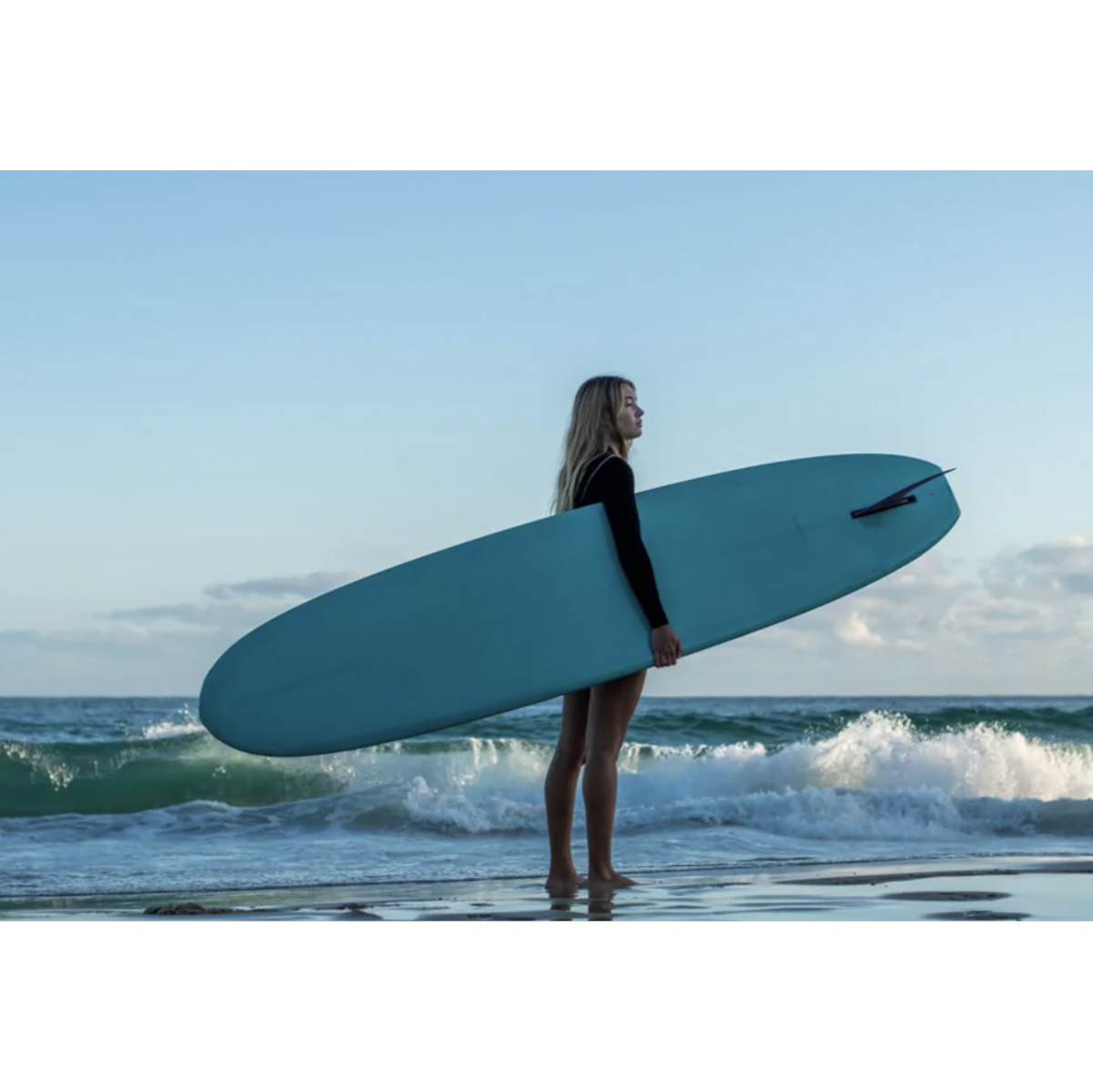 Aloha Log 9'0 Coral Stand Up Paddle Board - Premium PVC & PU Construction for Surfing, Yoga & Fitness - Perfect for Ocean, Lake & River Adventures