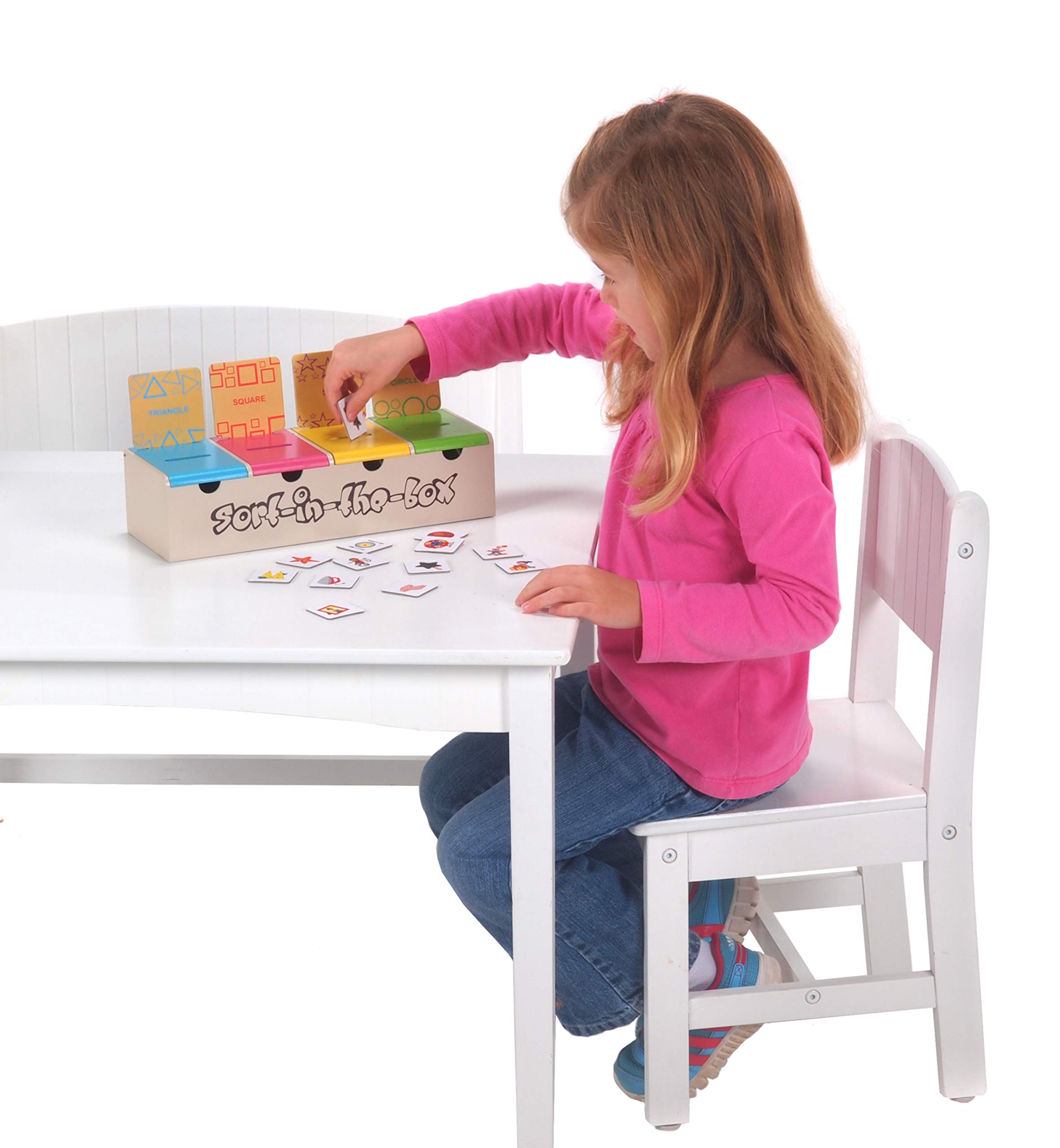 Chalk and Chuckles CC-005 Sort In The Box - Educational Sorting Game for Kids | STEM Learning Toy for Preschool & Kindergarten | Perfect for Classroom & Homeschool Activities
