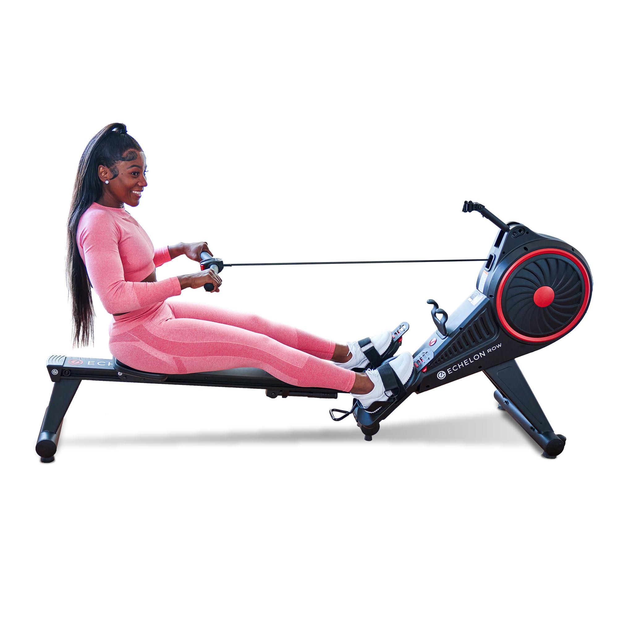 Echelon Row Smart Indoor Rowing Machine for Home Gym - 32 Resistance Levels, HIIT & Total Body Workout - Includes 30-Day Free Membership with Live/On-Demand Classes - Perfect for Low Impact Cardio, Home Fitness & Small Space Workouts
