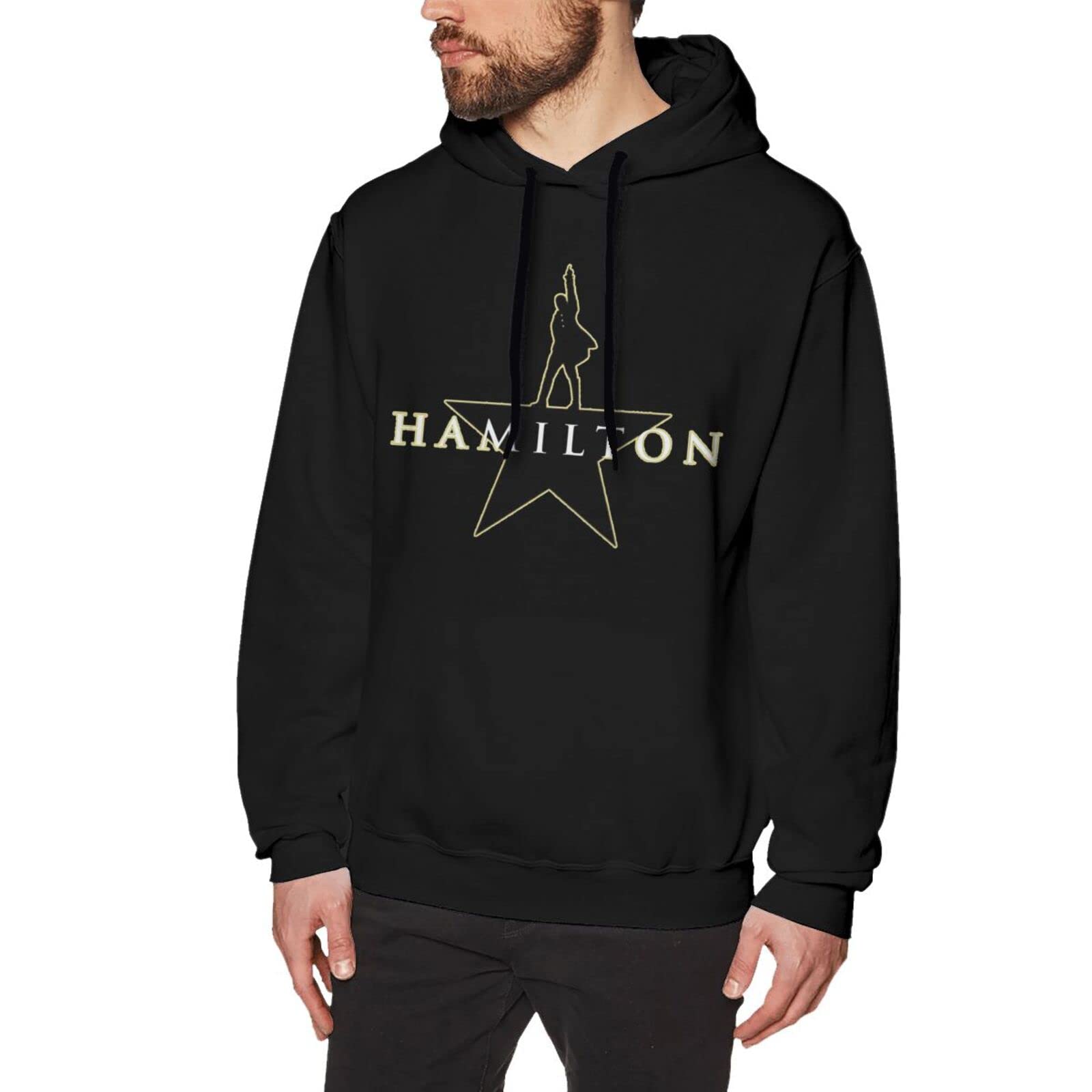 Men's Long Sleeve Hoodie - Soft Cotton Pullover Sweatshirt with Hood for Casual Wear, Outdoor Activities & Lounge Comfort
