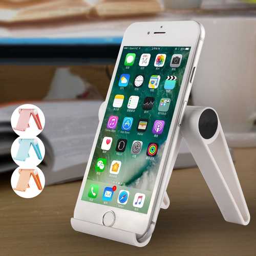 Foldable Adjustable Phone & Tablet Stand Holder - Portable Desktop Mount for Reading, Watching Videos & Video Calls - Bakeey™