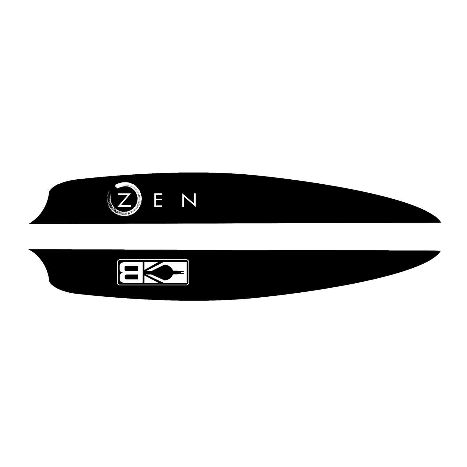 Bohning Zen Vane Archery Fletching Vanes - High-Performance Arrow Stabilizers for Target Shooting & Bow Hunting | Perfect for Outdoor Sports & Competition Arrows