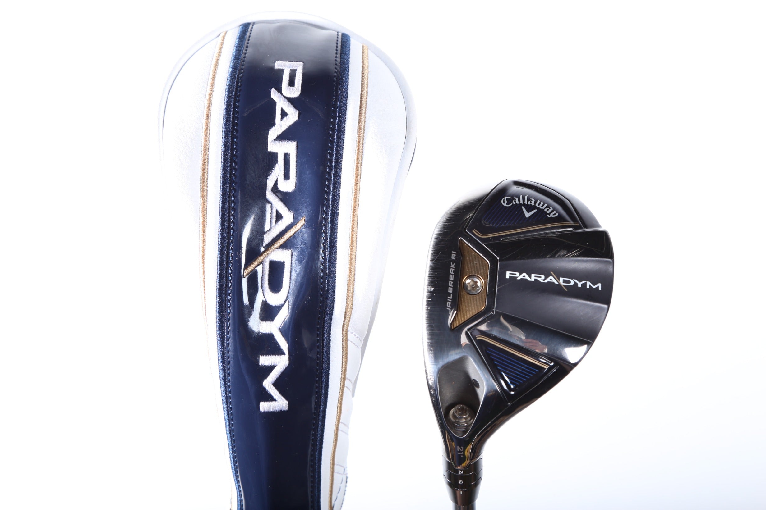 Used Callaway Paradym 4H Hybrid Golf Club - Left Handed 21° Stiff Flex - Perfect for Left-Handed Golfers & Course Play