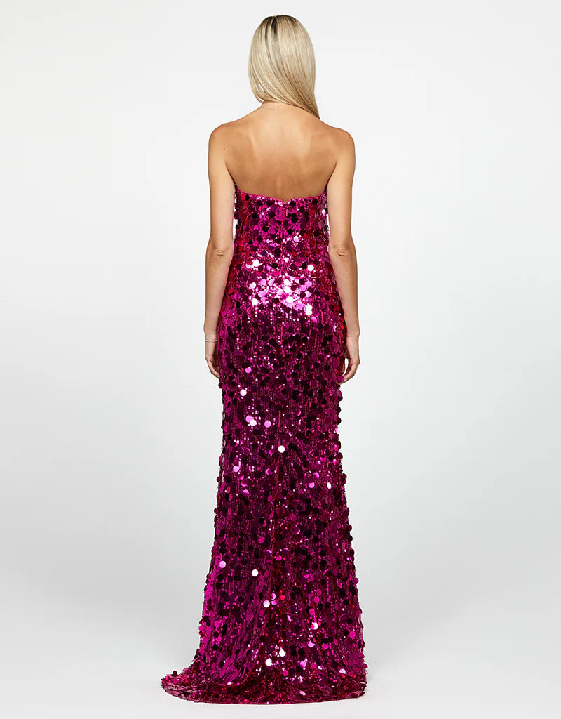 Brynn Strapless Gown - Elegant Formal Dress for Prom, Wedding & Evening Events | Women's Long Evening Gown