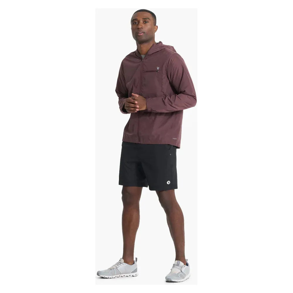 Vuori Men's Kore Short - Black Athletic Running Shorts for Gym, Workout & Casual Wear | Lightweight & Breathable Fabric
