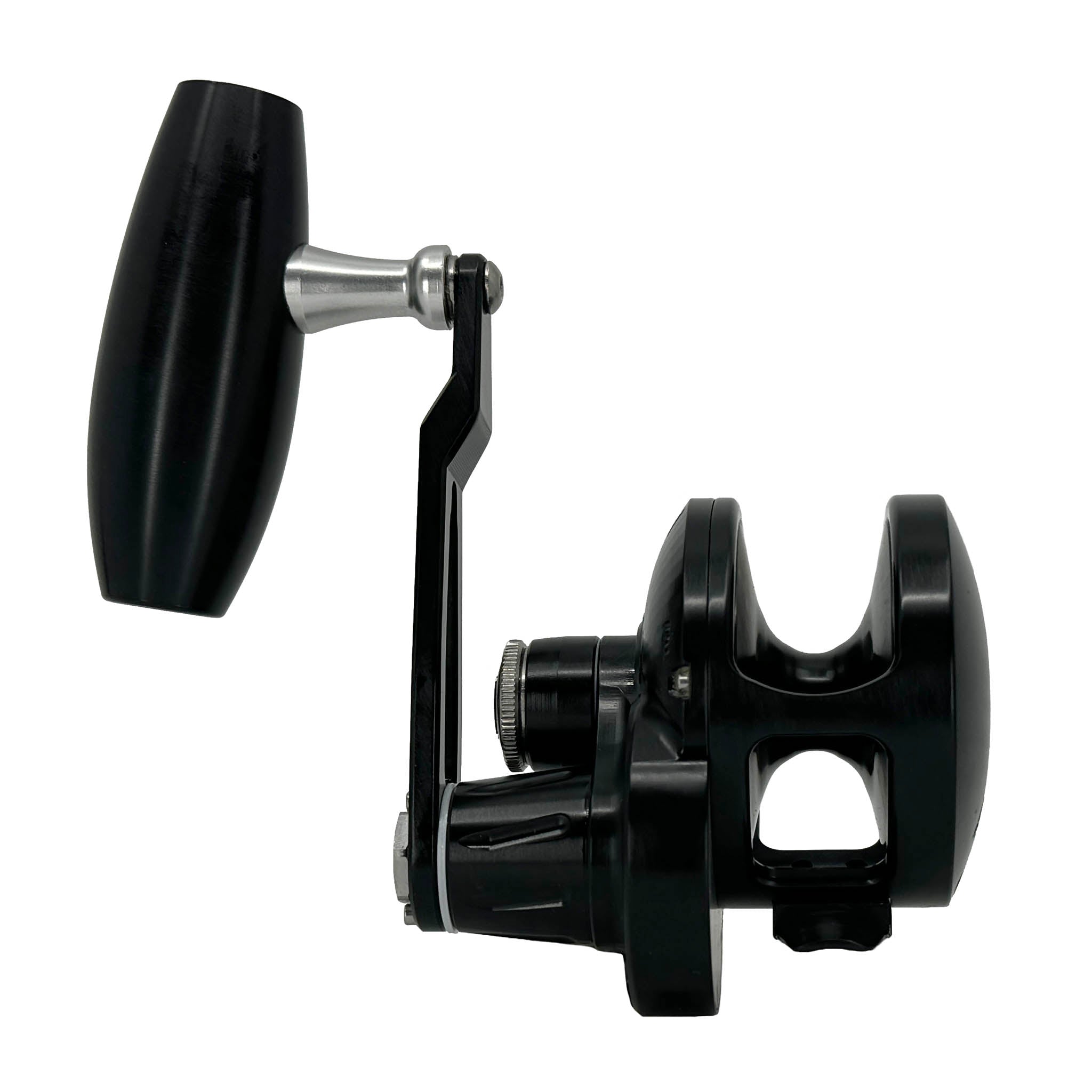 Accurate Valiant Matte Black Lever Drag Fishing Reel - Saltwater & Freshwater Fishing Gear for Offshore, Inshore, and Surf Casting