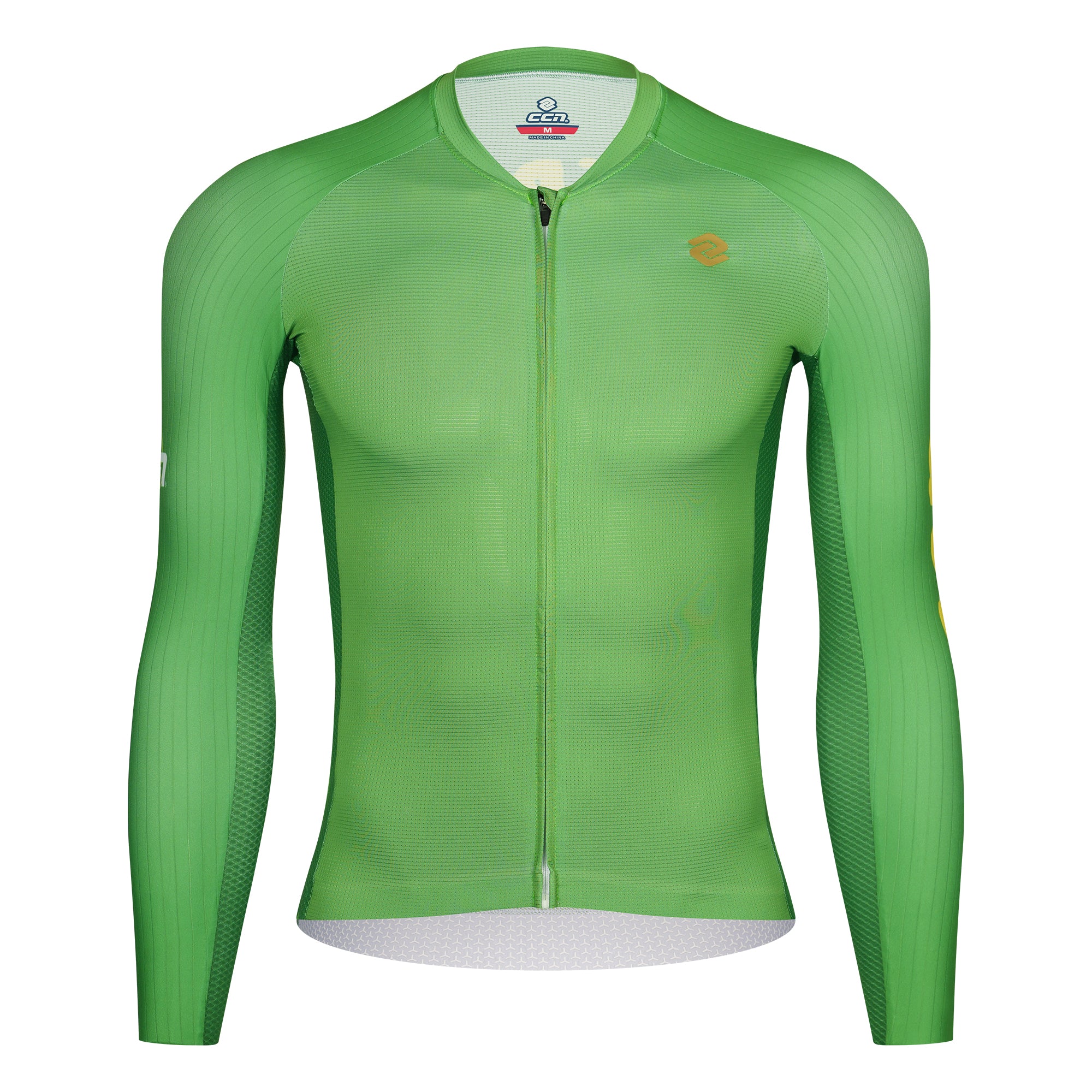 Men's Long Sleeve Cycling Jersey - Breathable Performance Bike Shirt for Road & Mountain Biking - PRO Cycling Gear for Training & Racing