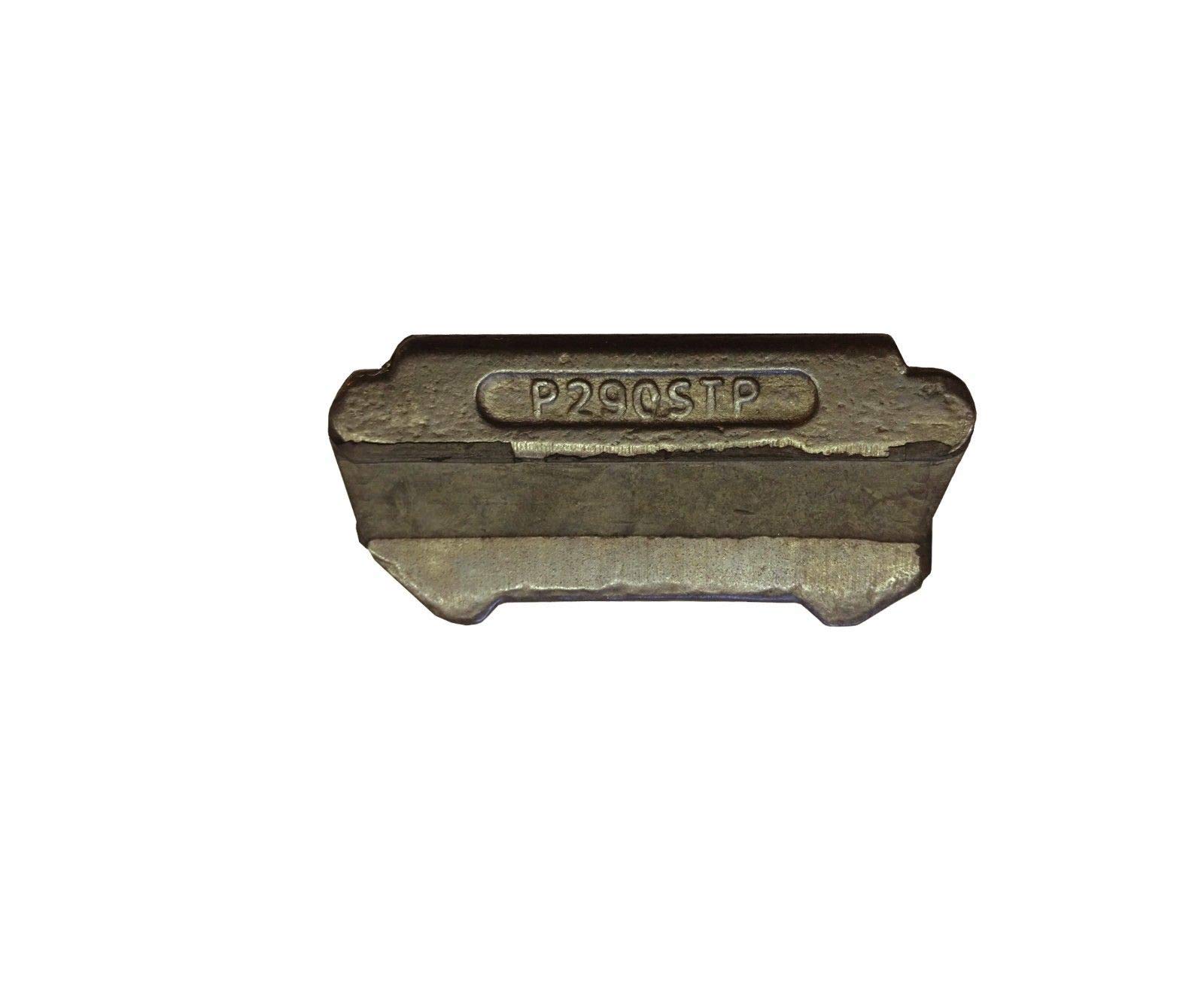 5 Hensley Style Parabolic Twin Tiger Rock Teeth with Flex Pins - 290 Series X290WT for Excavator Bucket and Heavy-Duty Digging Applications