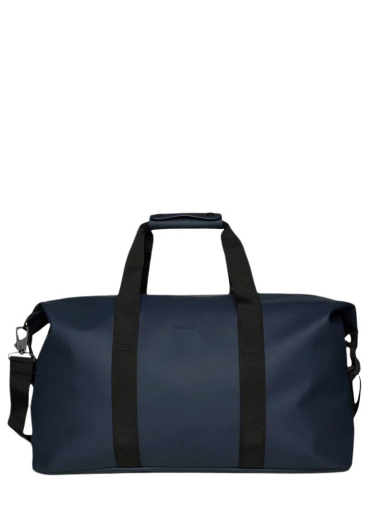 Rains Hilo Weekend Bag - Waterproof Travel Duffle for Men & Women - Navy Blue Carry-On Luggage for Gym, Work, and Weekend Getaways