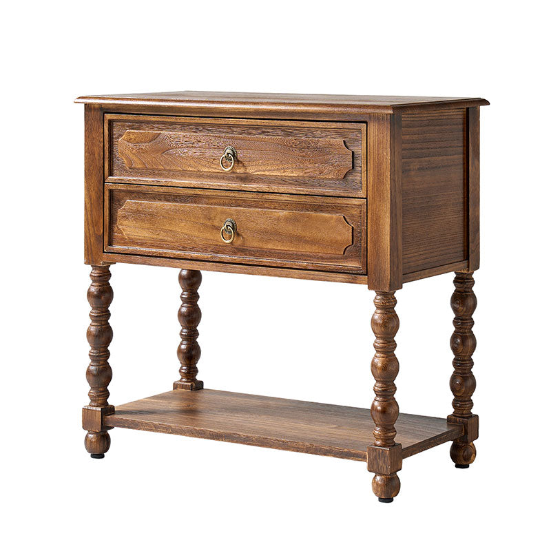 Multi-Functional Wooden Nightstand with USB Charging Port & Open Shelf - Modern Bedside Table for Bedroom, Living Room, or Office (Multiple Styles Available)