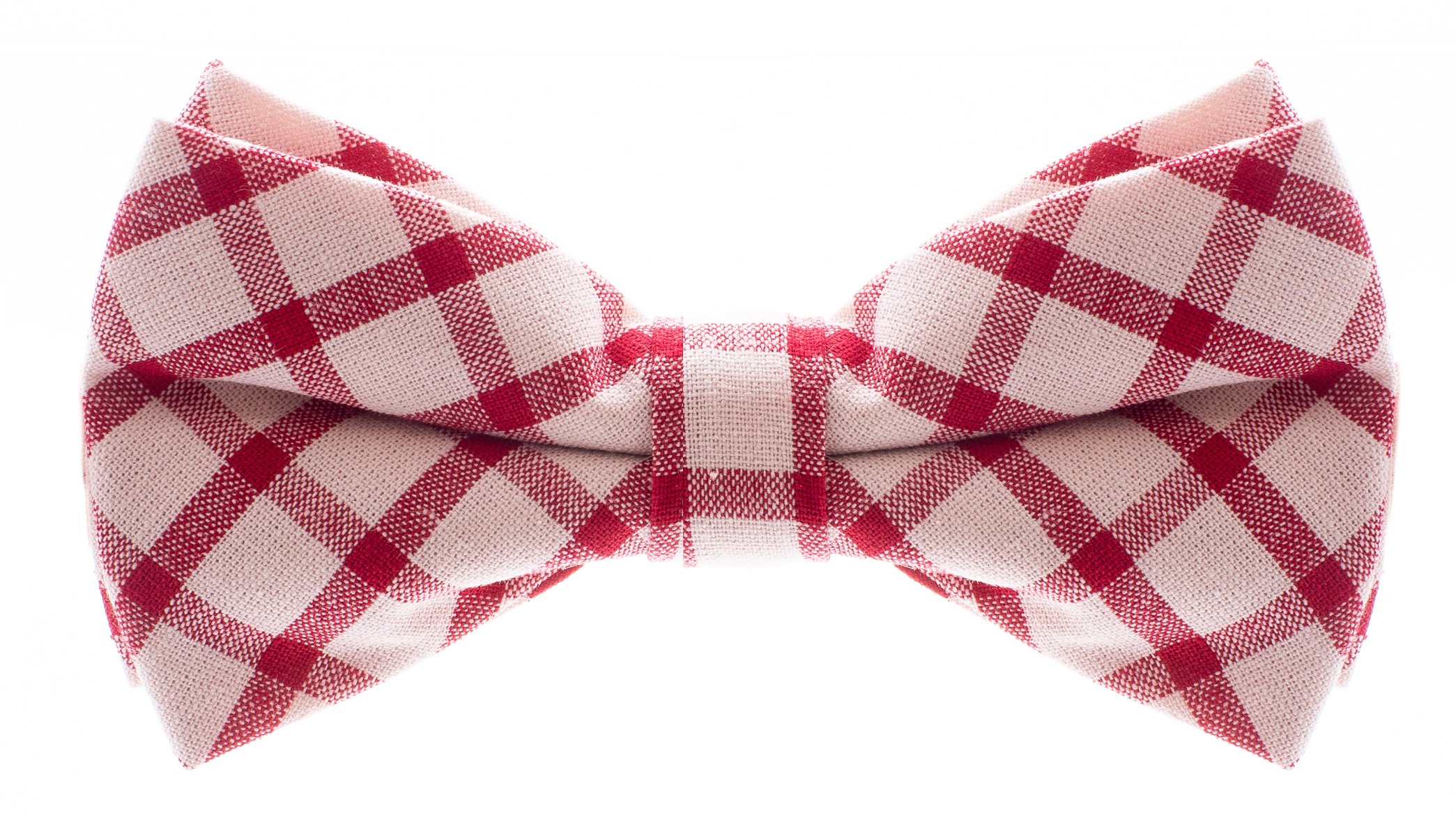 Stylish Men's Plaid Bow Tie - Classic Checkered Pattern for Formal Events, Weddings & Parties - Premium Fashion Accessory for Grooms & Gentlemen