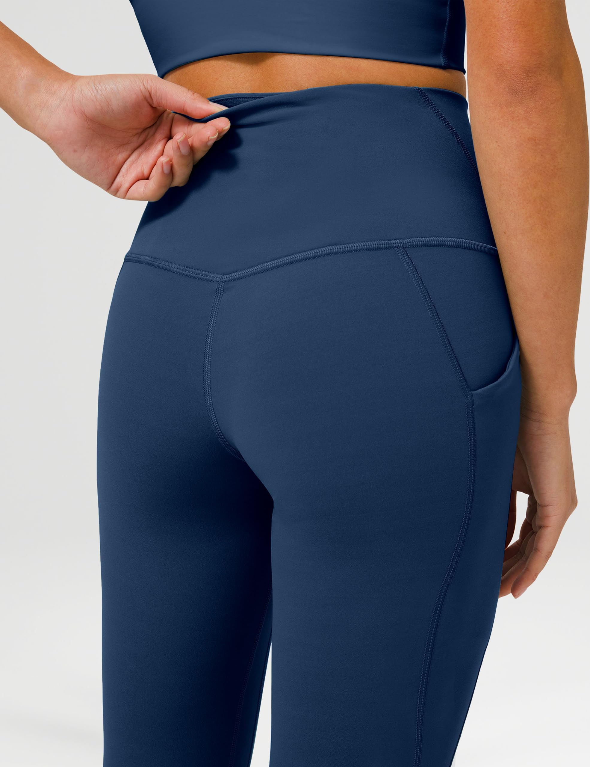 WodoWei Women's High Waisted Yoga Pants - Buttery Soft Compression Workout Leggings with Tummy Control for Gym, Running & Athletic Wear | Perfect for Yoga, Pilates & Lounge Wear