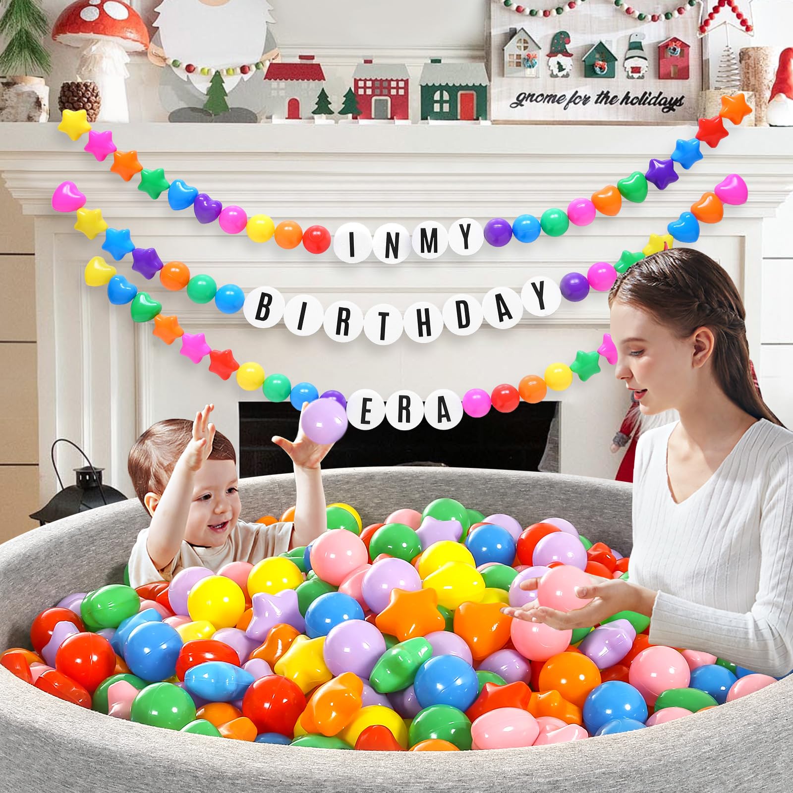 100/200/500/1000 Phthalate-Free & BPA-Free Crush-Proof Plastic Ball Pit Balls for Toddlers - Reusable Kids Play Toys with Storage Bag for Indoor & Outdoor Use - Perfect for Playrooms, Birthday Parties, and Sensory Play Activities