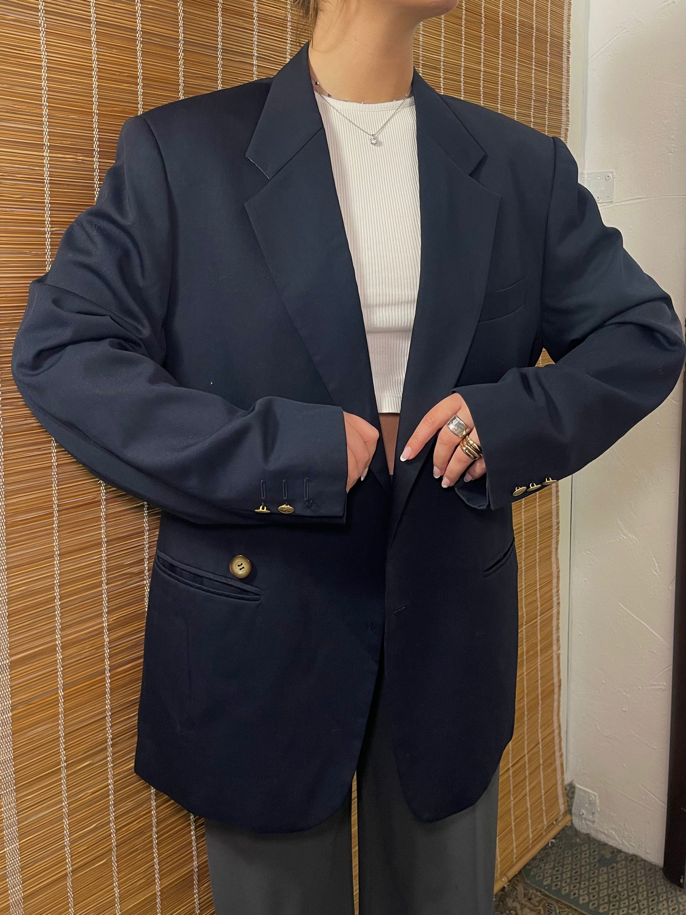 Vintage Blazer for Women & Men - Classic Retro Style Jacket for Office, Party & Casual Wear | Google SEO Friendly