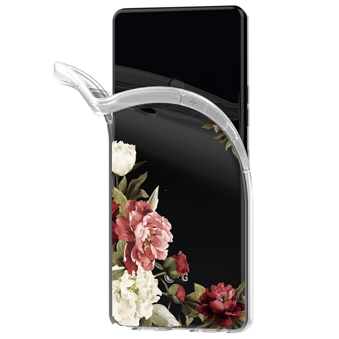 Samsung Galaxy S7 Case - Clear Soft TPU Shockproof Protective Phone Cover with Blossom Flower Design for Women & Girls | Perfect for Everyday Use, Work, and Travel