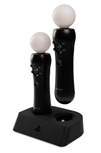 PowerA PSVR Charging Dock for PlayStation VR Move Motion Controllers - Dual Controller Charging Station for PS4 - Perfect for VR Gaming & Entertainment Setup