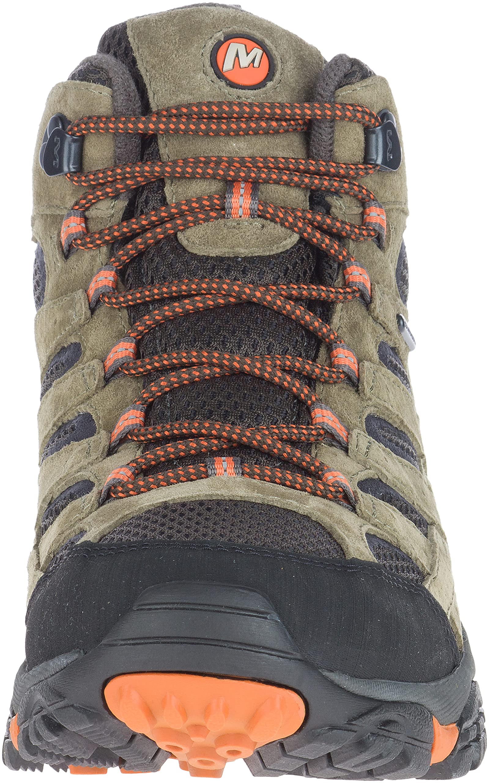 Merrell Men's Moab 2 Mid Waterproof Hiking Boots - Lightweight & Durable Outdoor Shoes for Trail Walking, Camping & Mountain Trekking