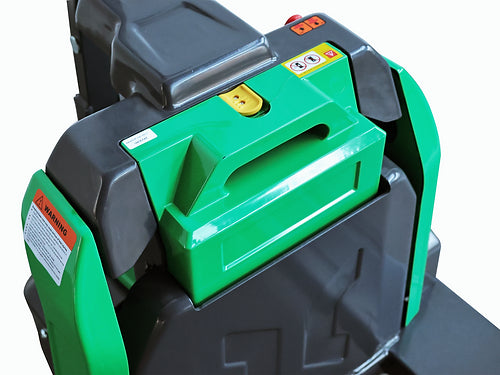 EKKO EPT18Li Electric Pallet Jack 4000lbs Capacity - Heavy Duty Lithium Powered Lift Truck for Warehouse, Loading Dock & Industrial Material Handling