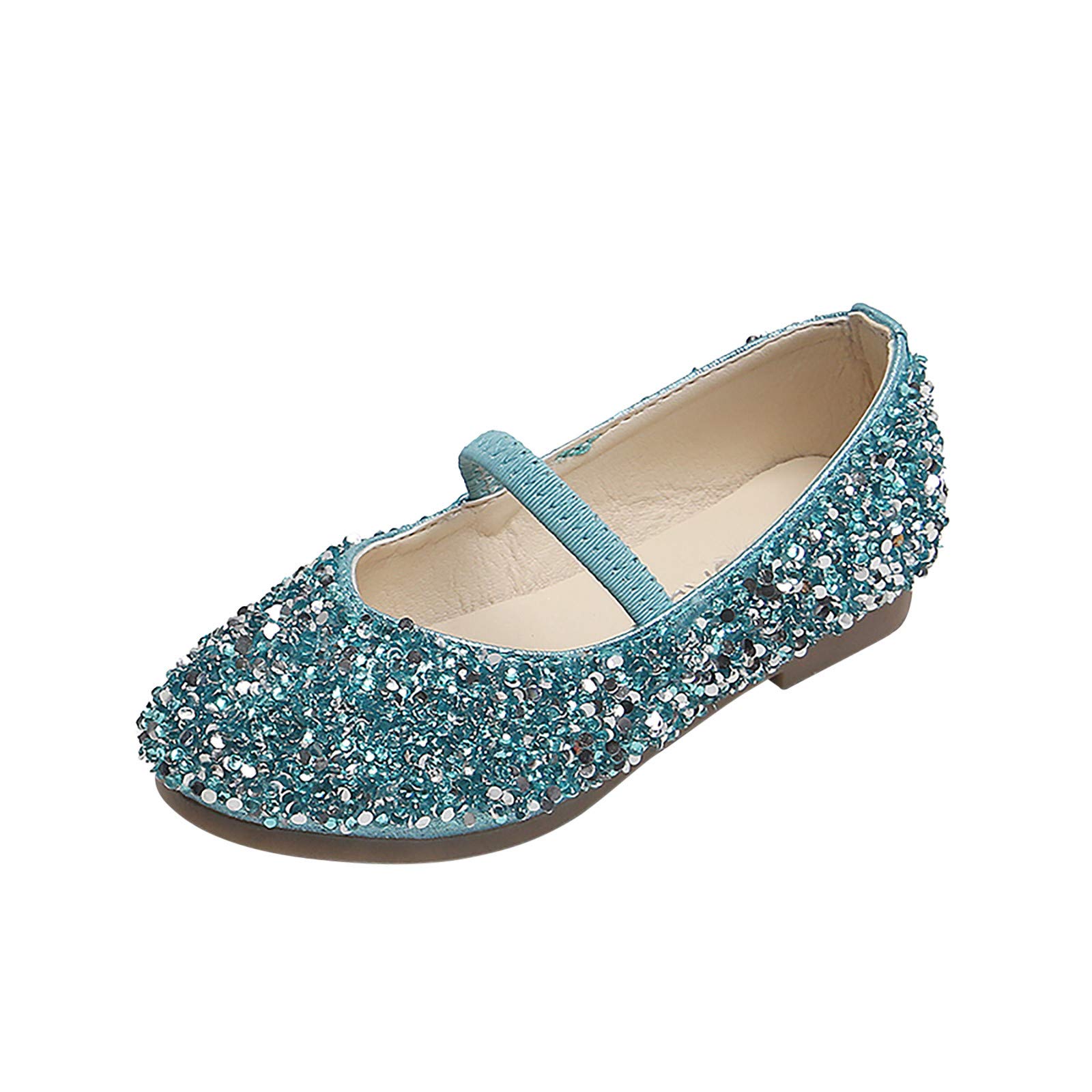 **Halloween Baby Sneakers - Princess Soft Leather Shoes with Sequins for Girls | Non-Slip Dance Shoes for Toddlers & Infants | Perfect for Costume Parties, Dance Performances & Everyday Play**