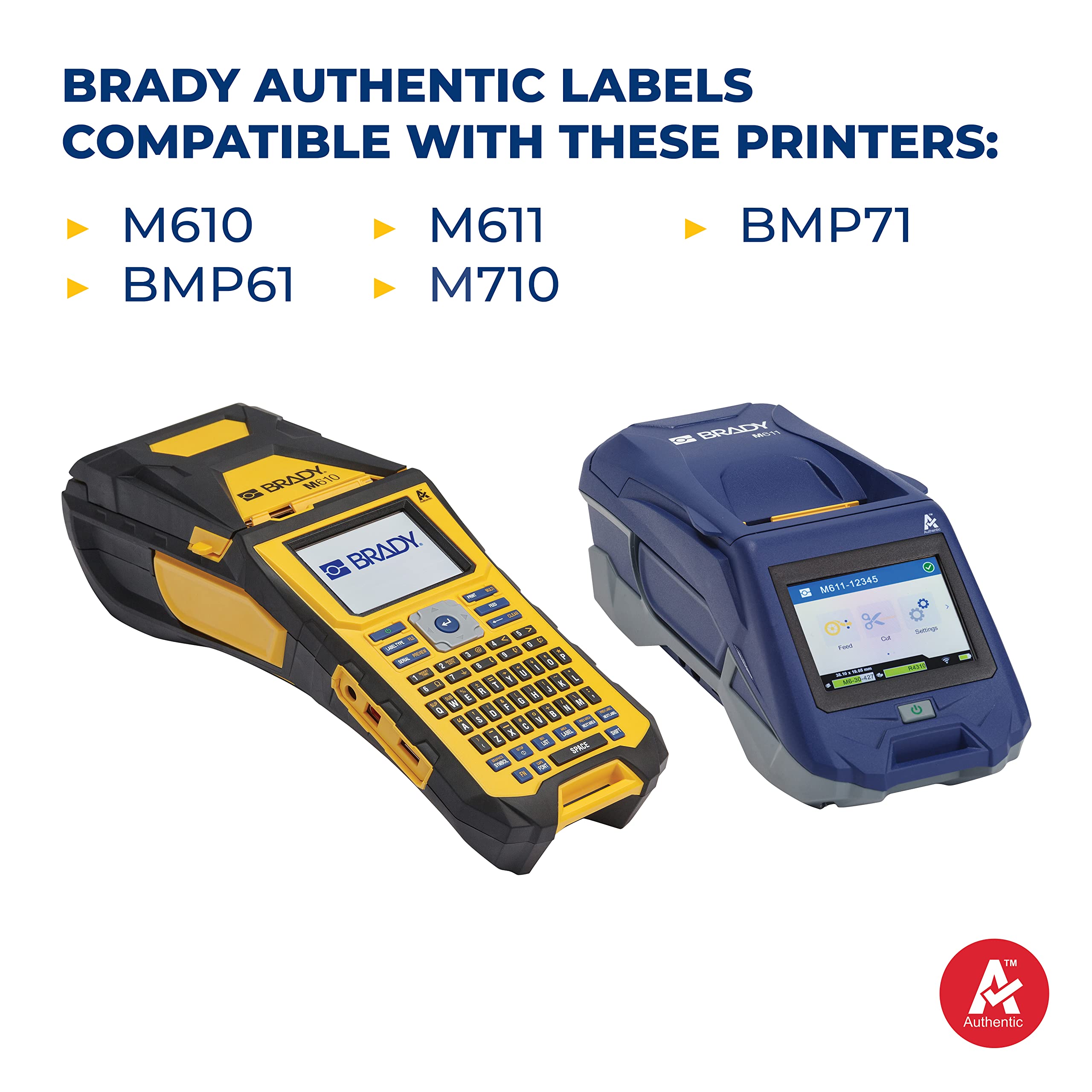 Brady M6C-1900-439-YL 1.9